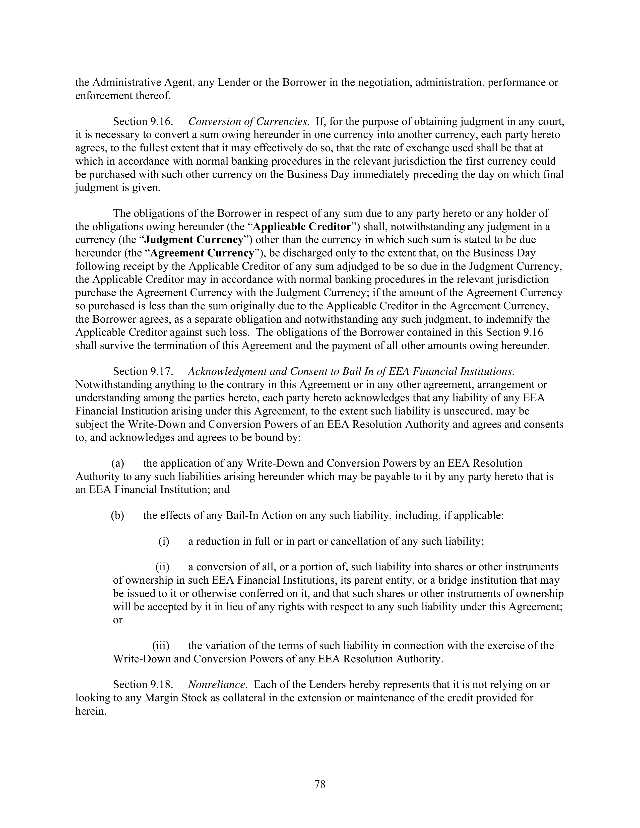 AbbVie Bridge Credit Agreement — page 82