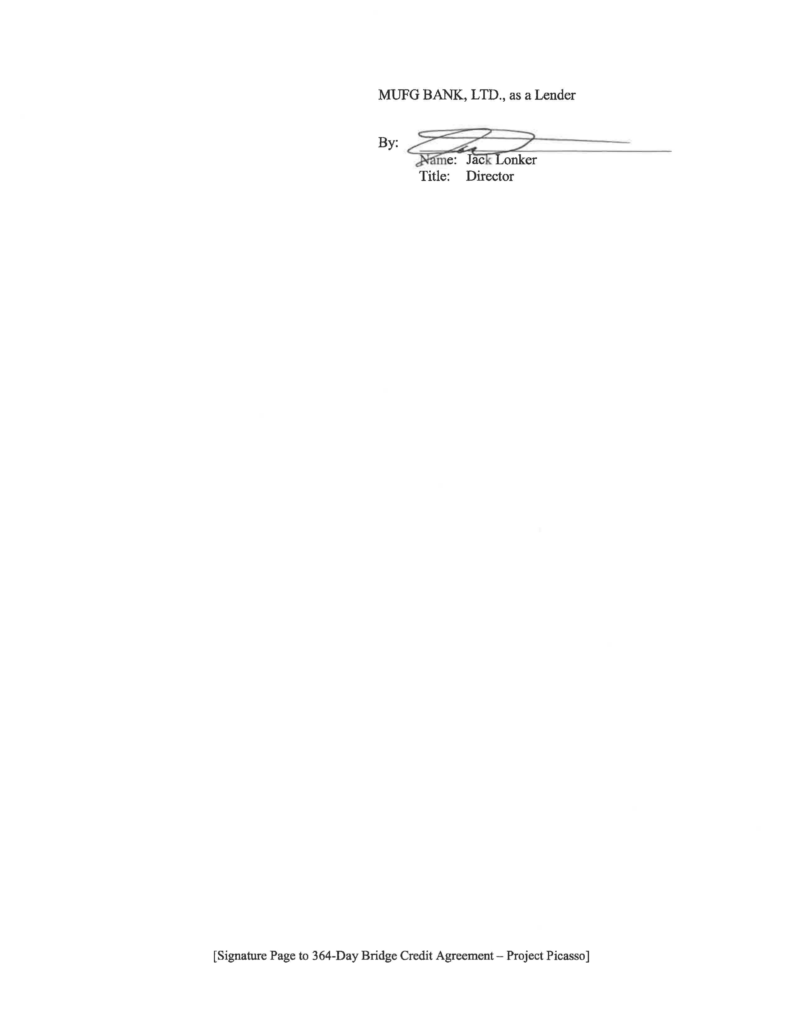 AbbVie Bridge Credit Agreement — page 86