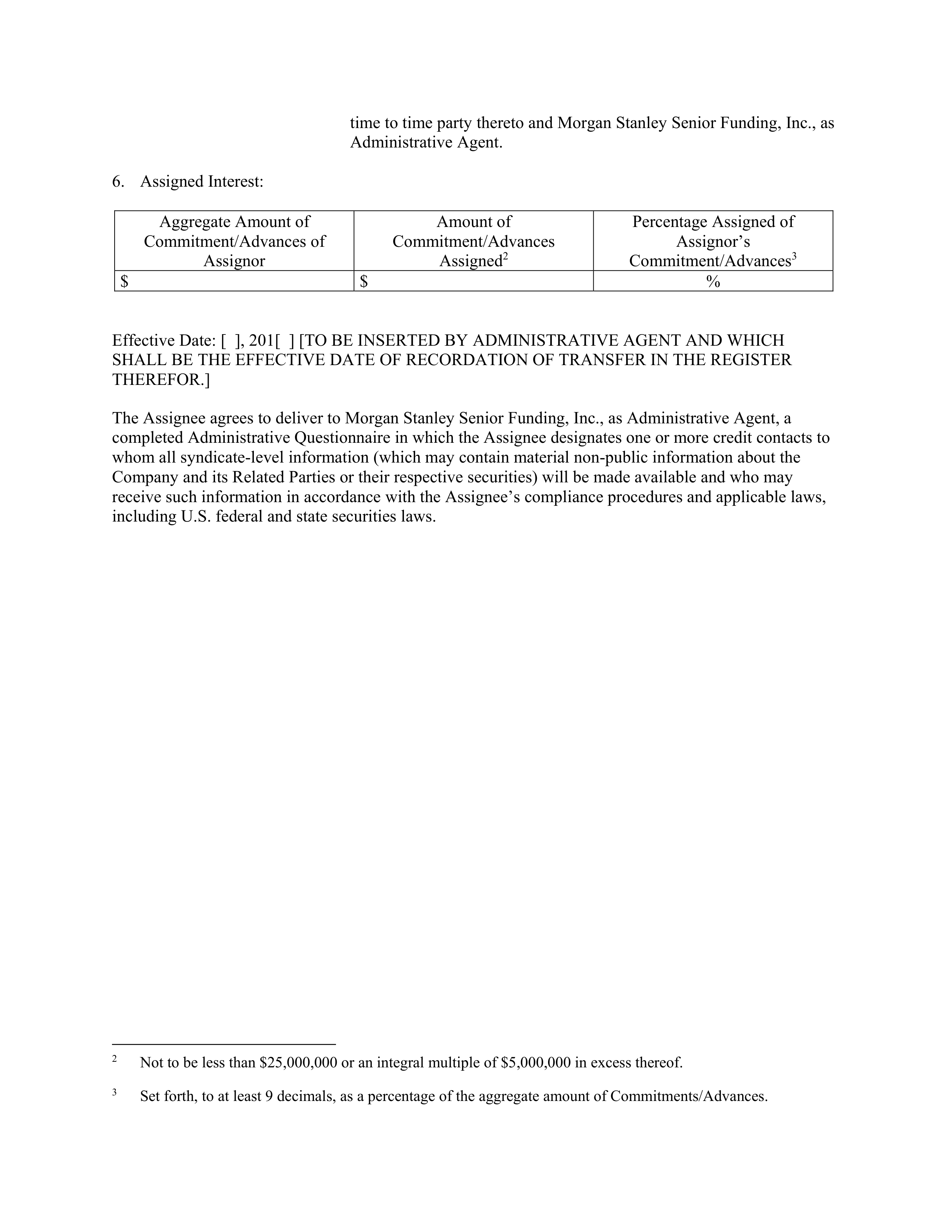 AbbVie Bridge Credit Agreement — page 94