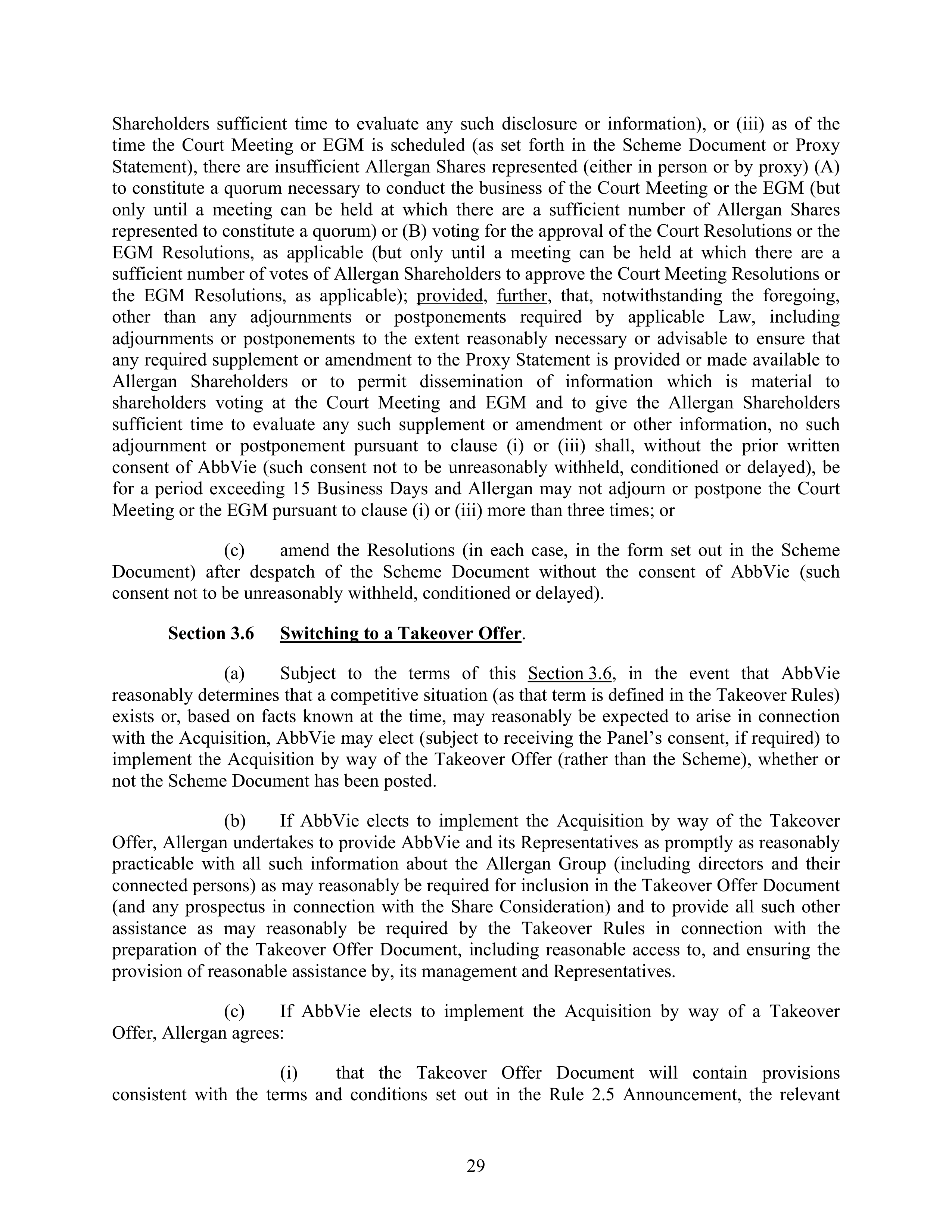 AbbVie Transaction Agreement — page 32