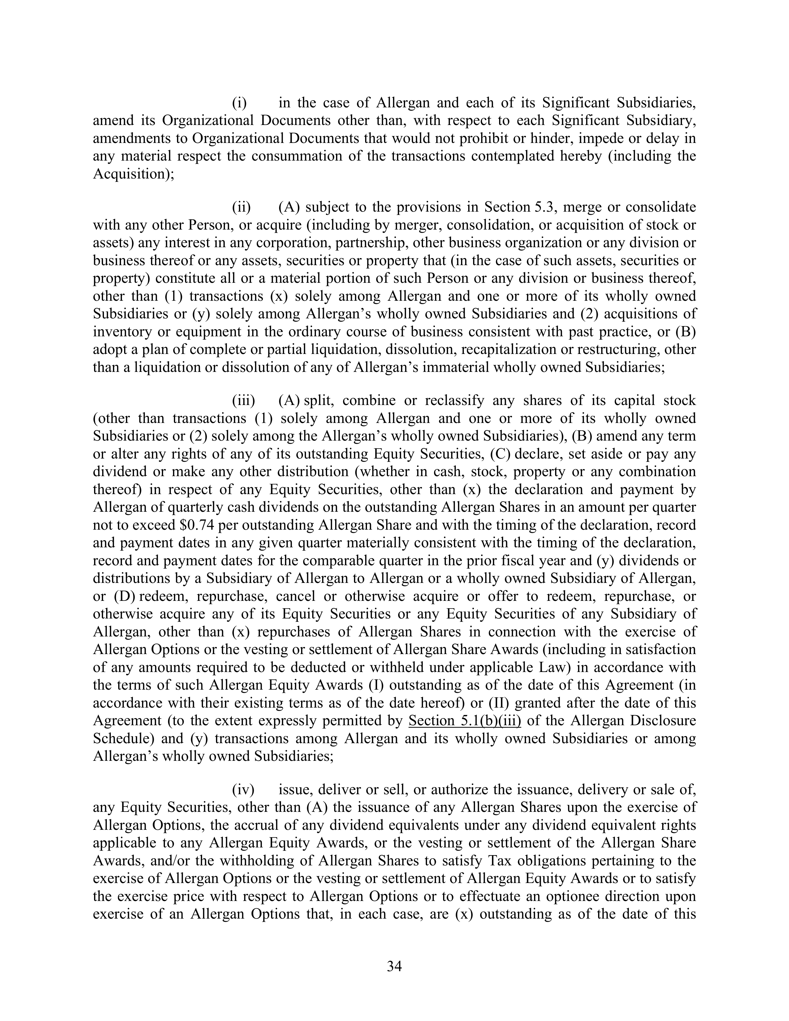 AbbVie Transaction Agreement — page 37