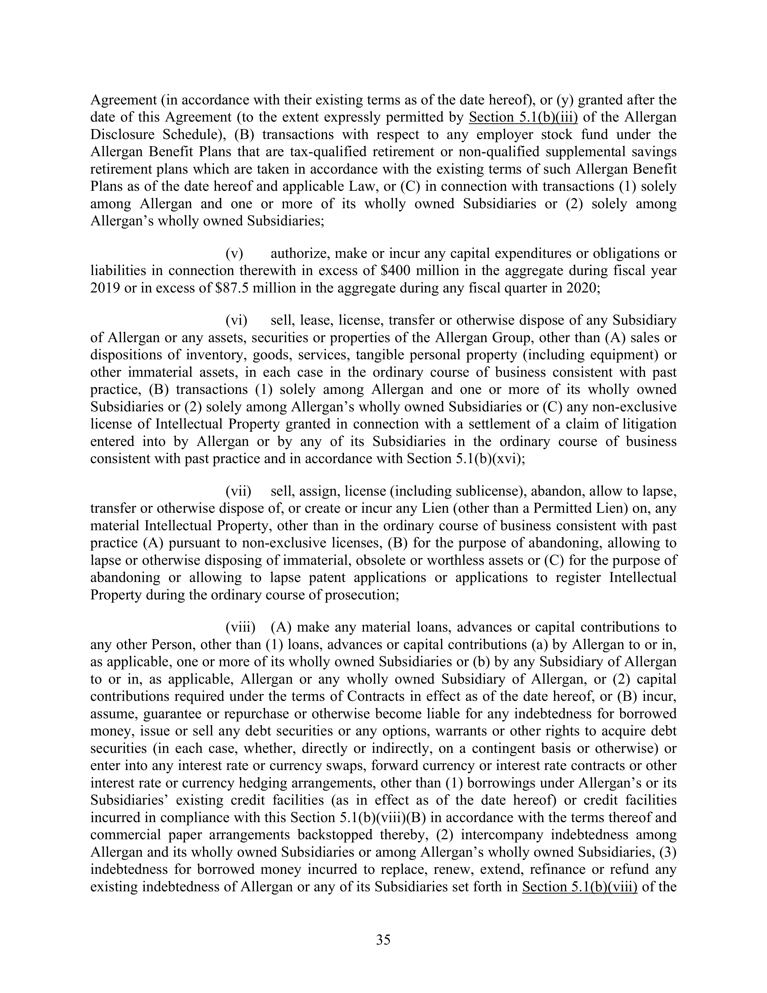 AbbVie Transaction Agreement — page 38