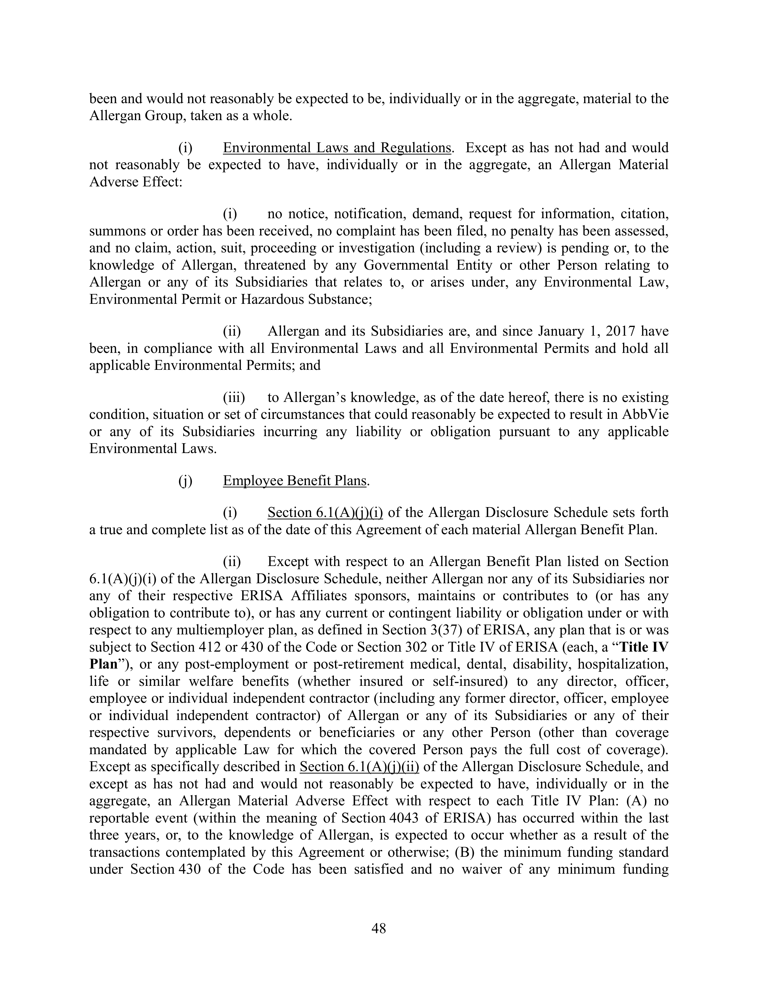 AbbVie Transaction Agreement — page 51