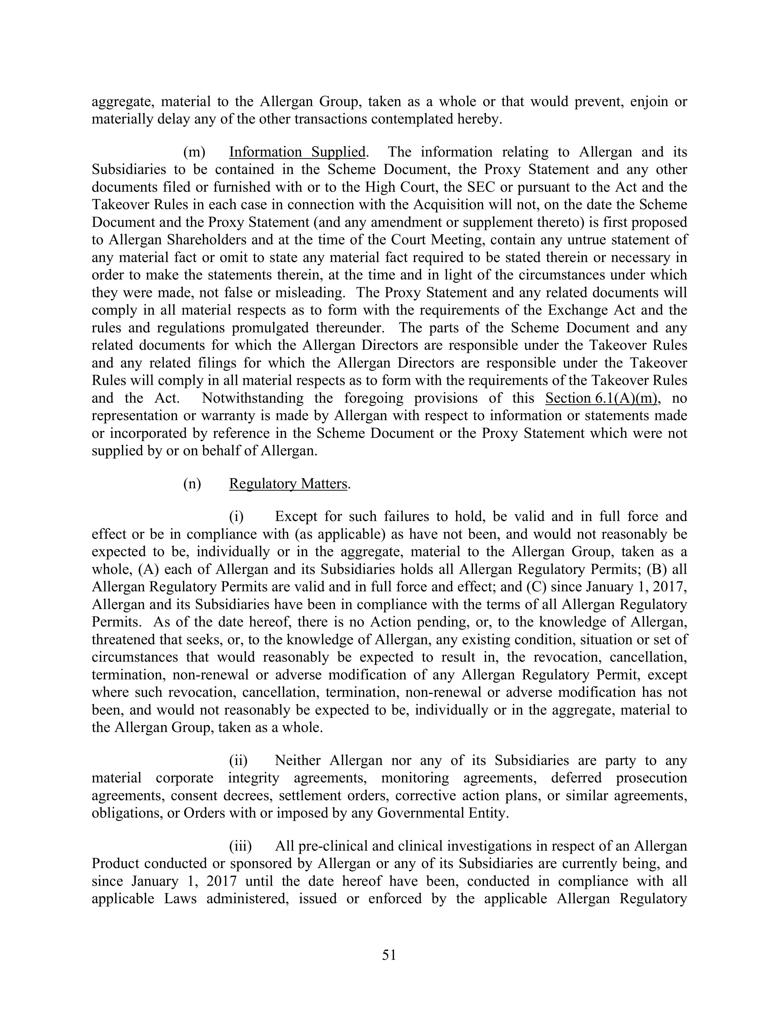 AbbVie Transaction Agreement — page 54