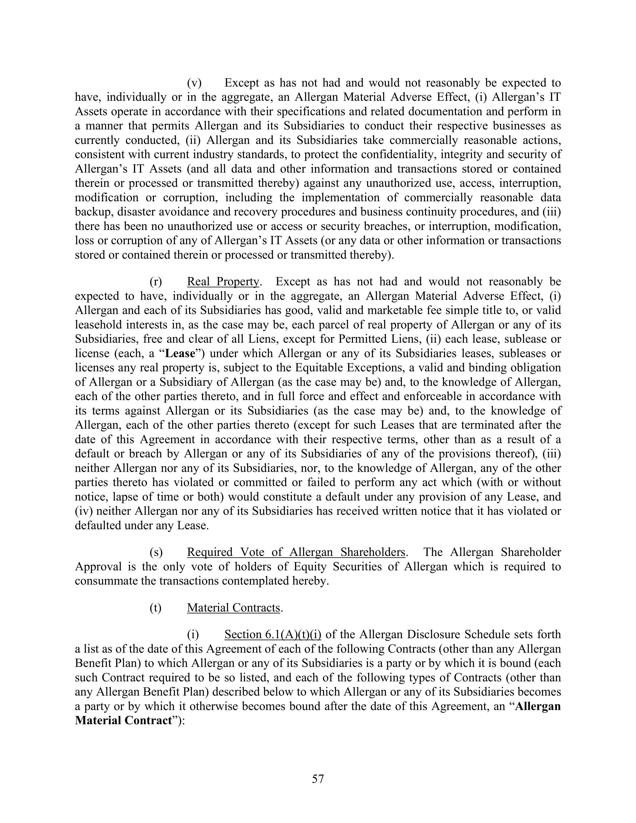 AbbVie Transaction Agreement — page 60