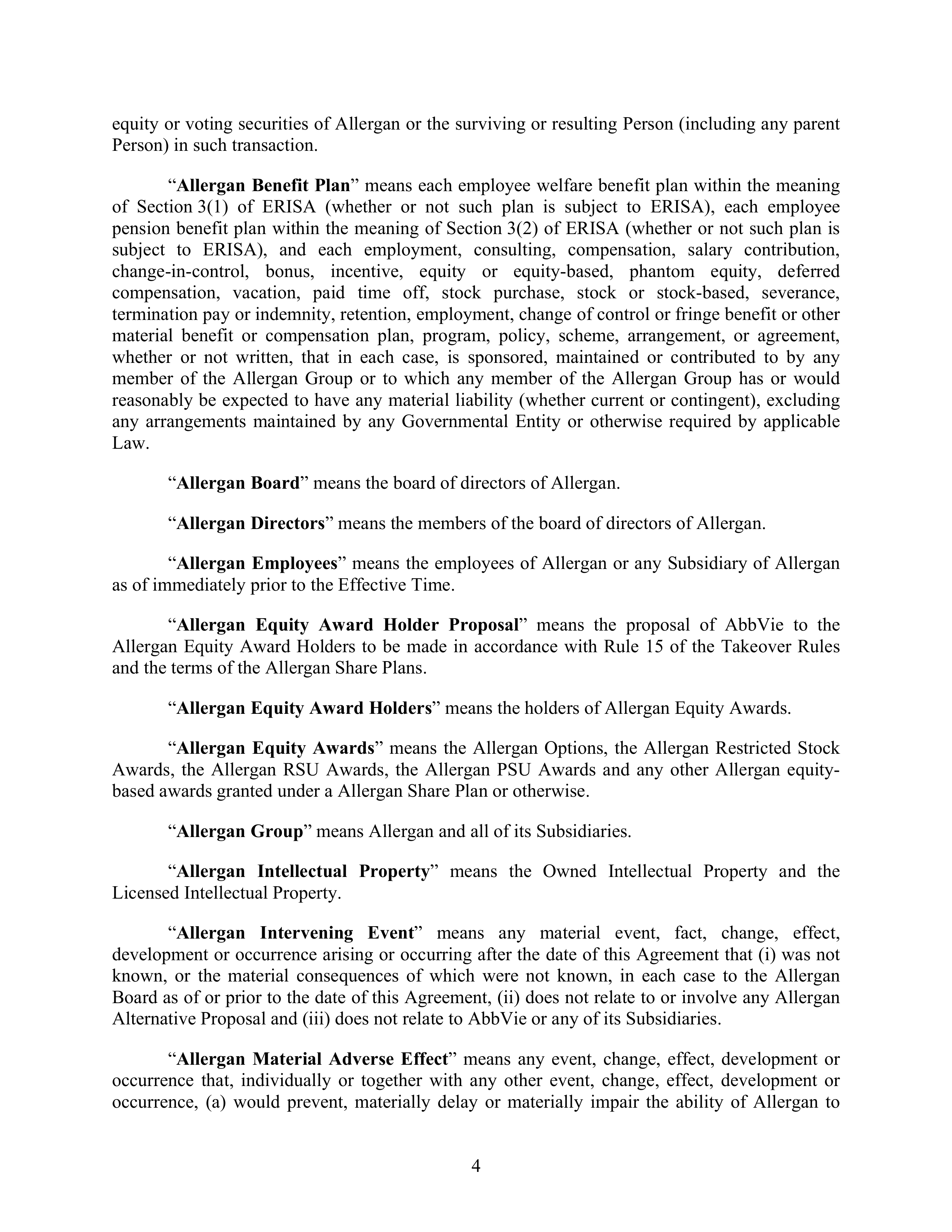 AbbVie Transaction Agreement — page 7