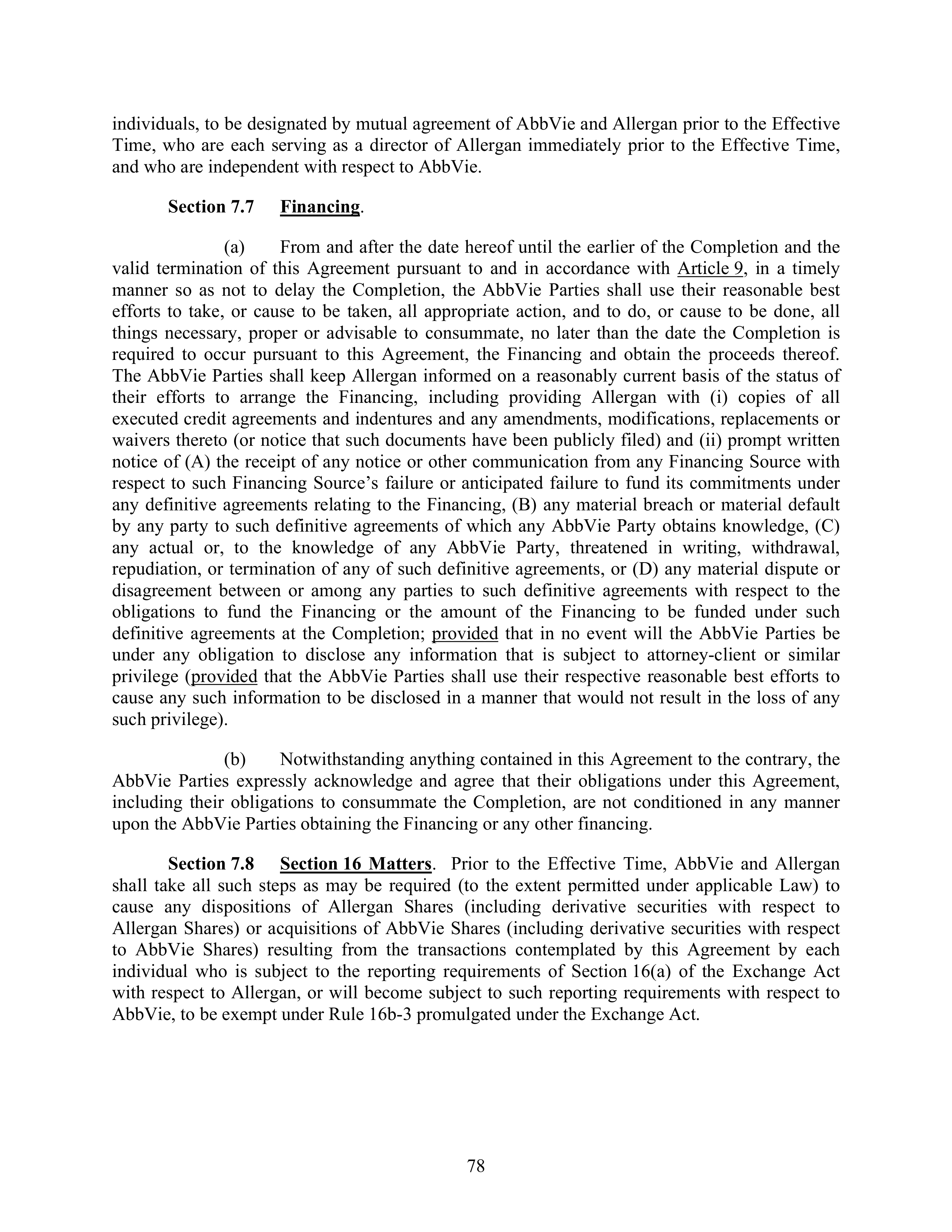 AbbVie Transaction Agreement — page 81