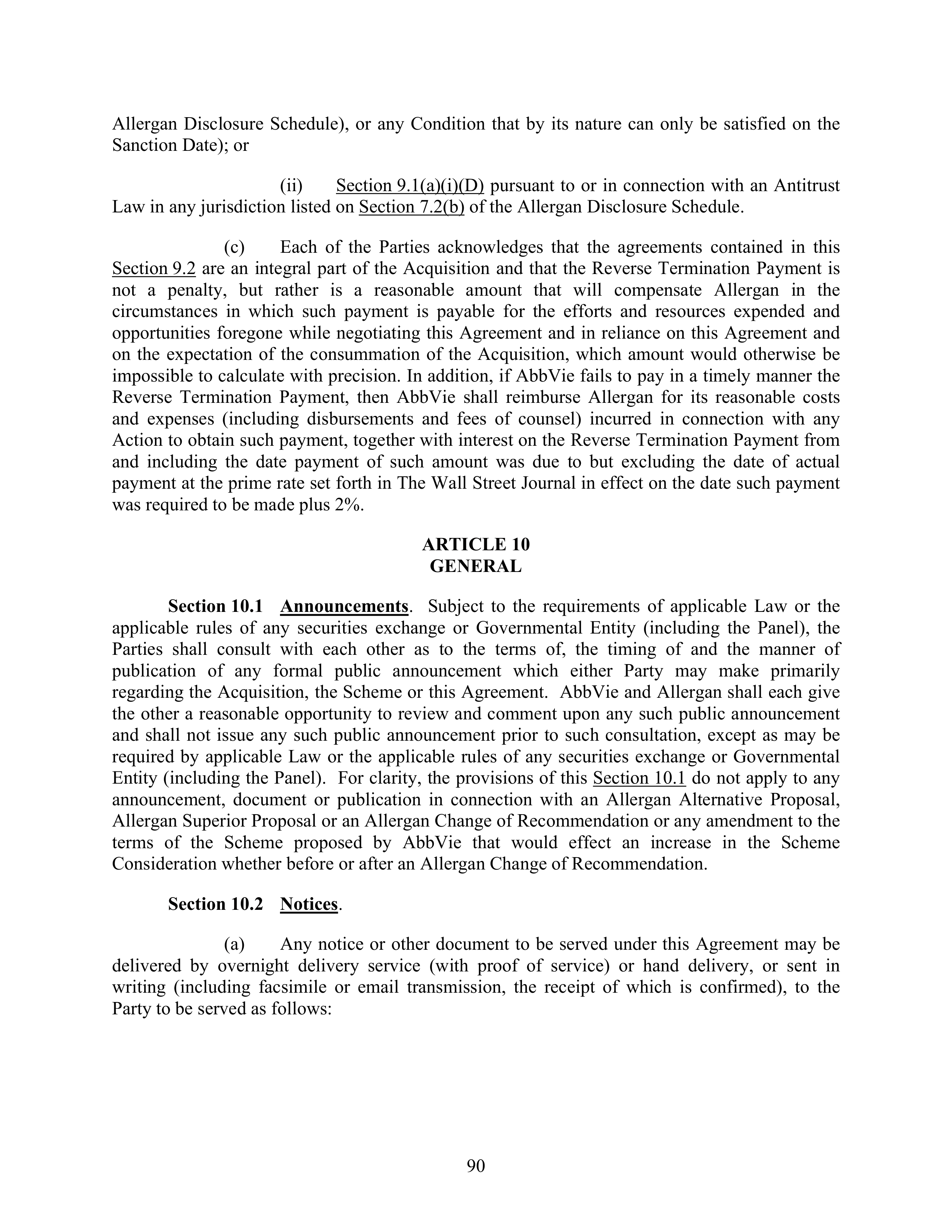 AbbVie Transaction Agreement — page 93