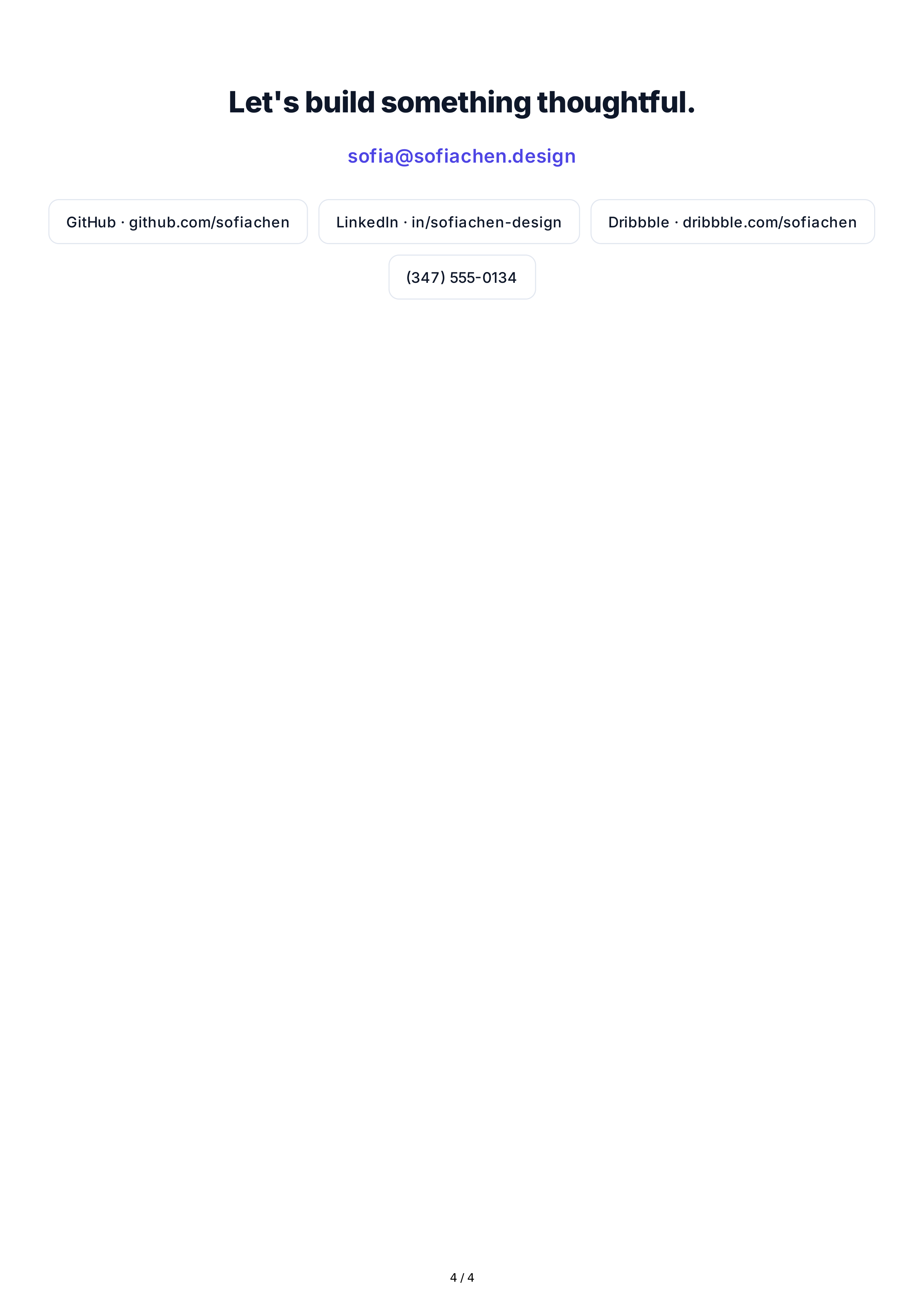 About Me for CV — page 4