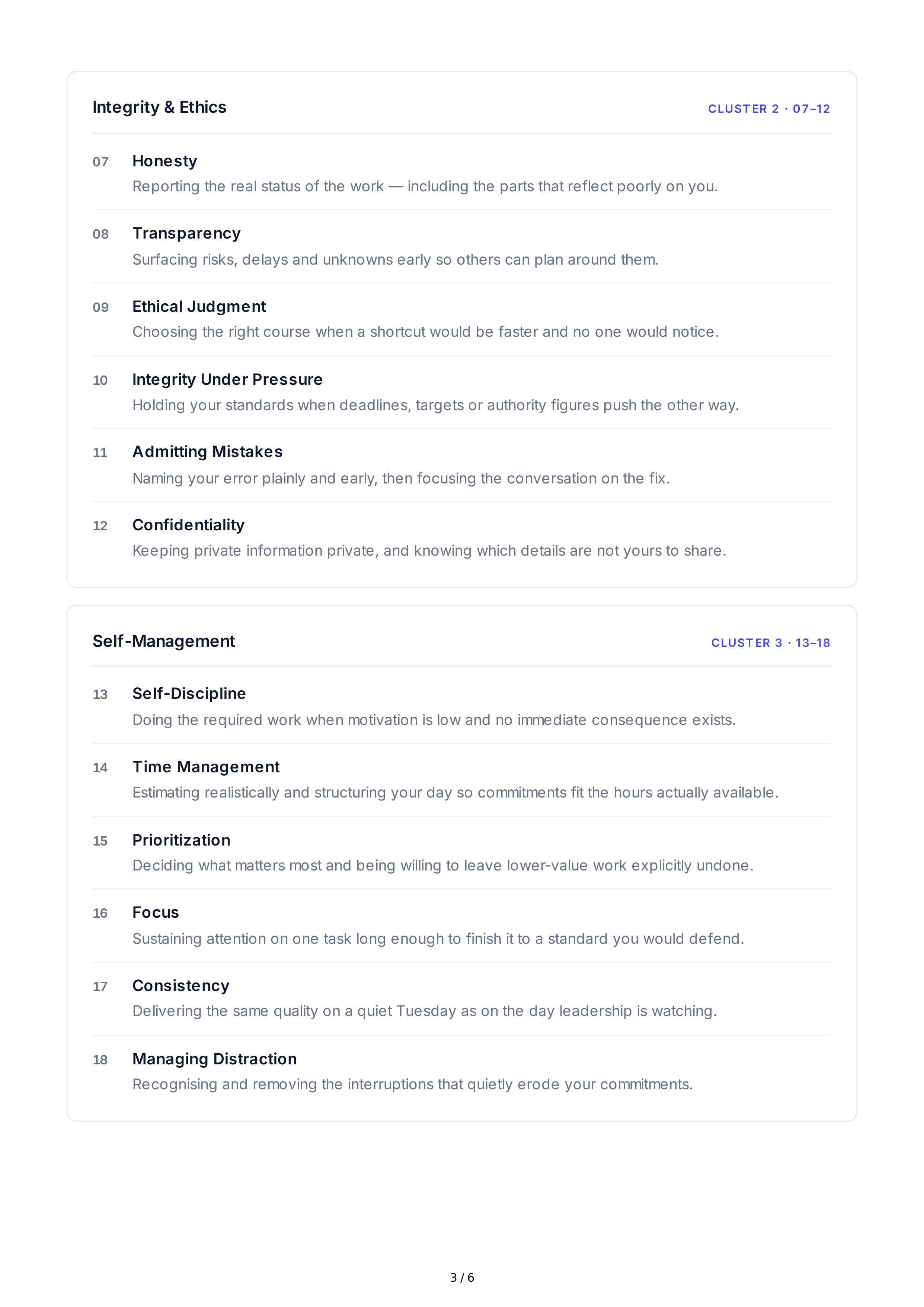 Accountability Soft Skills — page 3