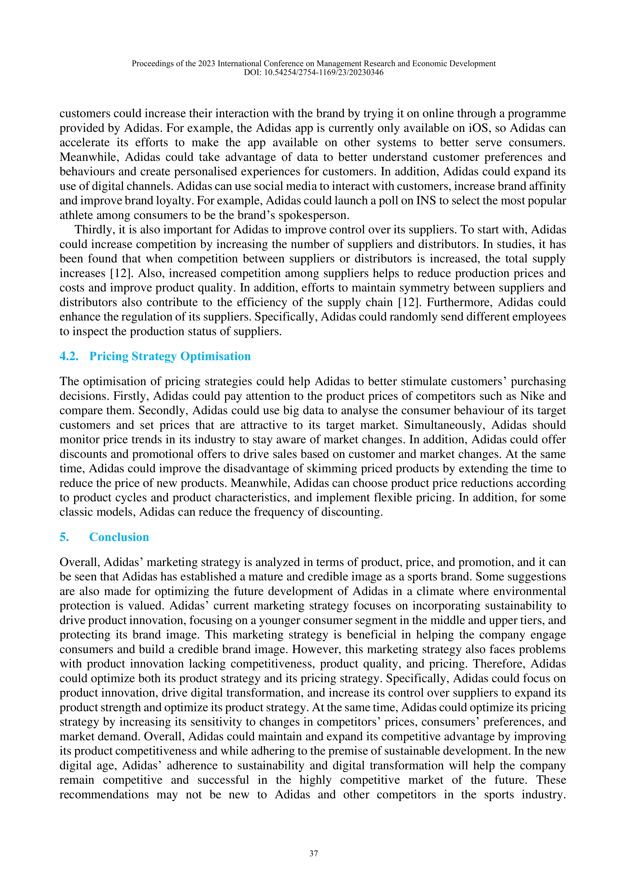 Adidas Marketing Strategy — page 5