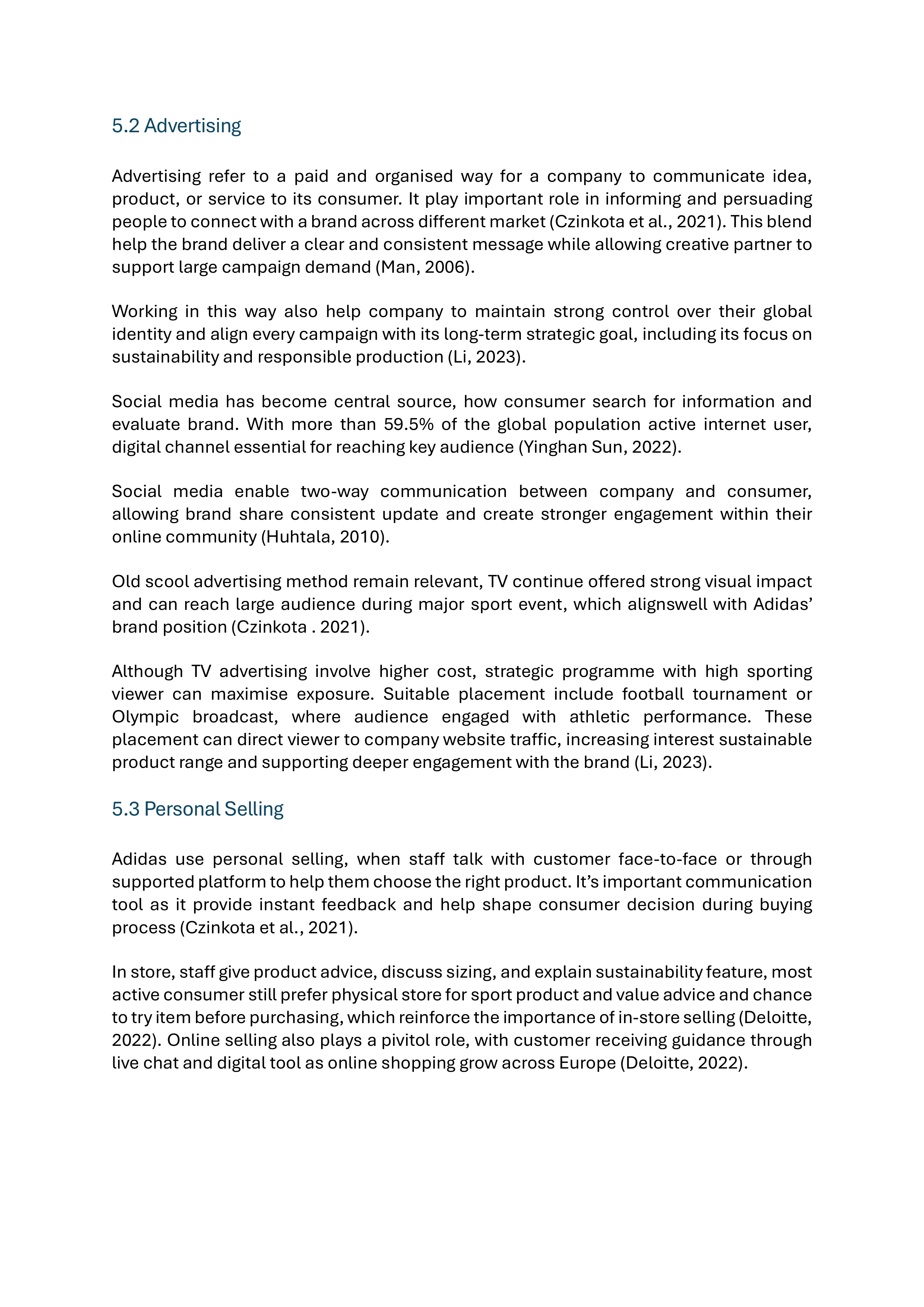 Adidas Sustainability Report — page 11