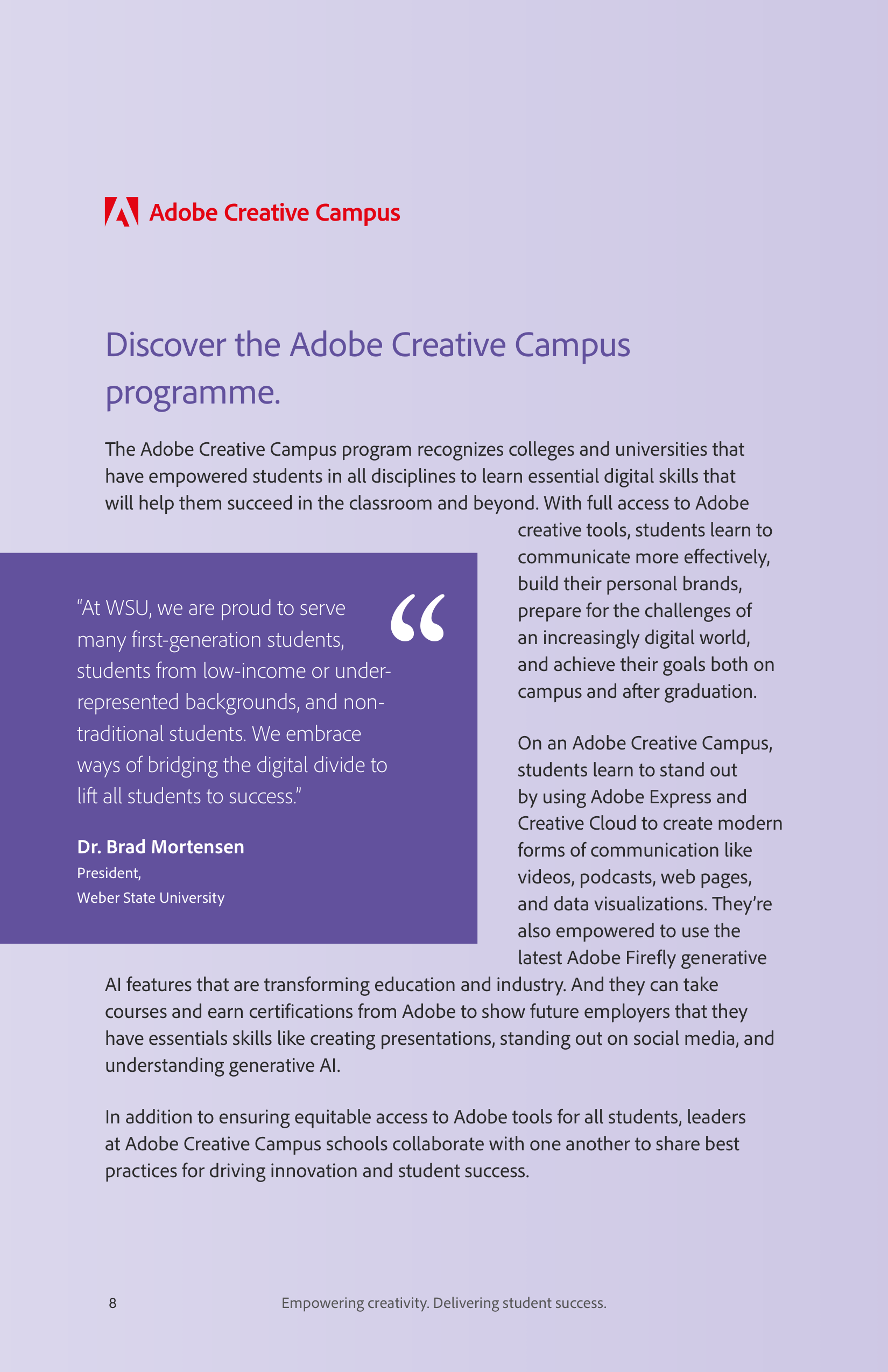 Adobe Education Brochure — page 7