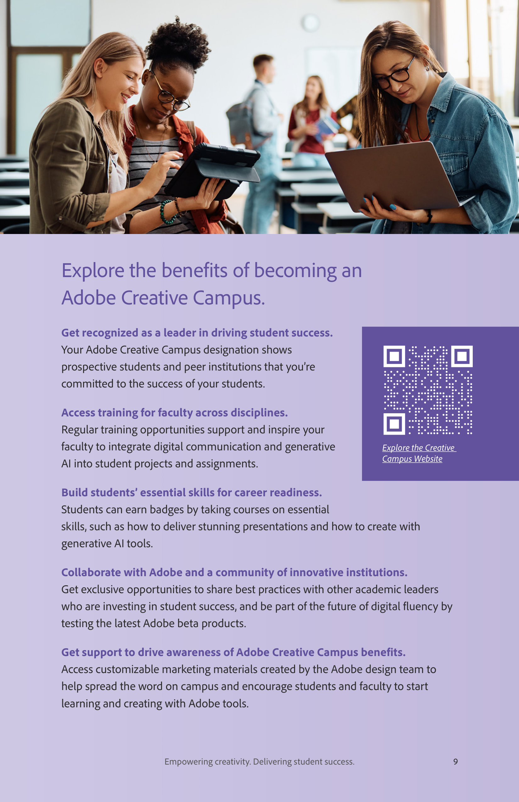 Adobe Education Brochure — page 8