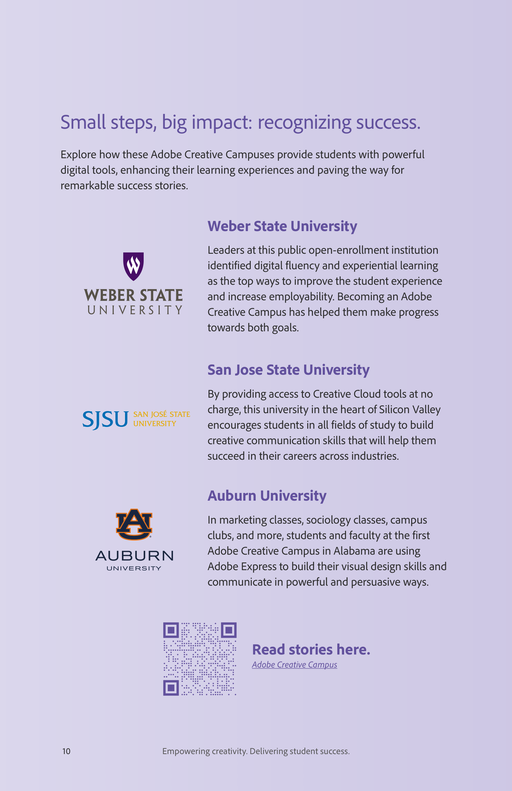 Adobe Education Brochure — page 9