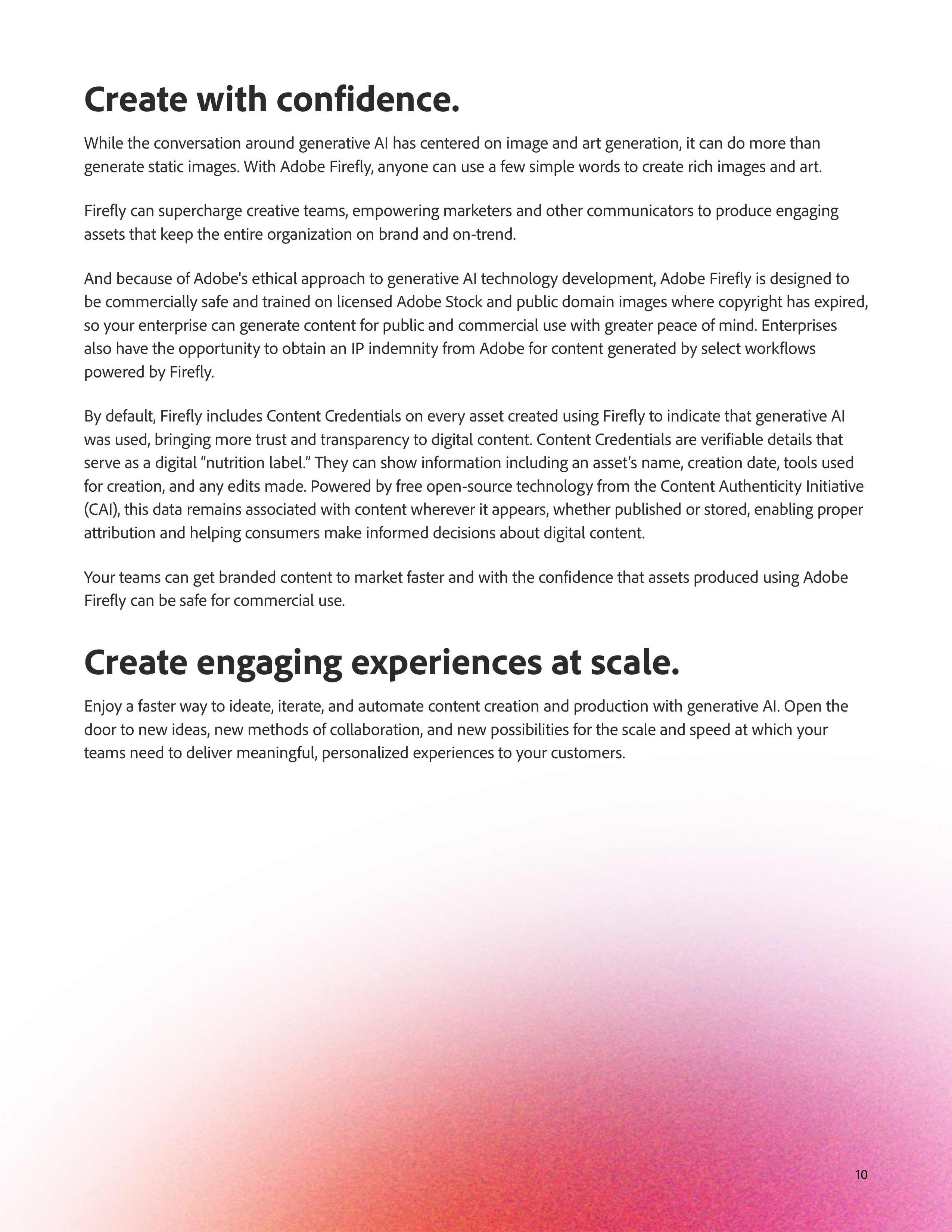 Adobe Firefly for Content Creation — page 10