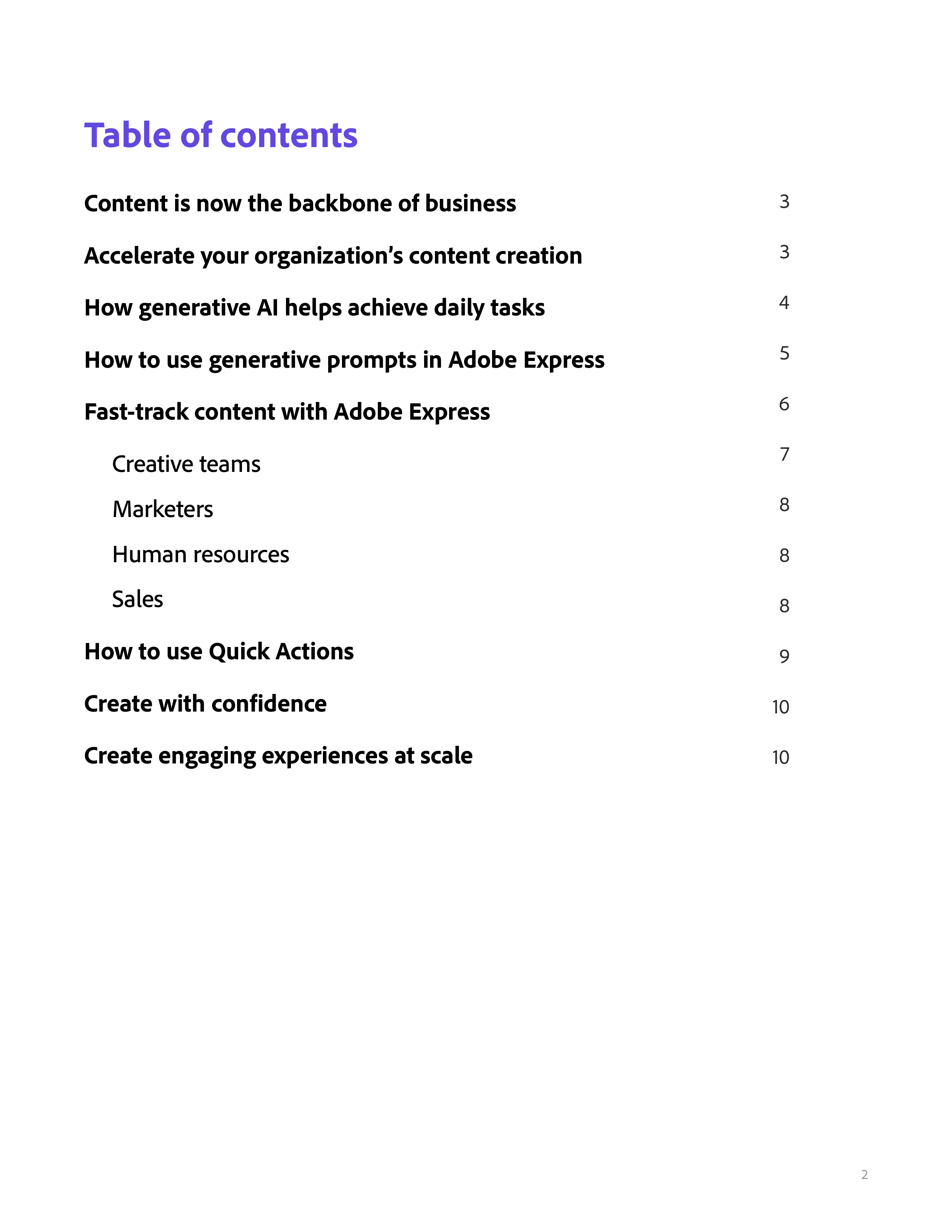 Adobe Firefly for Content Creation — page 2