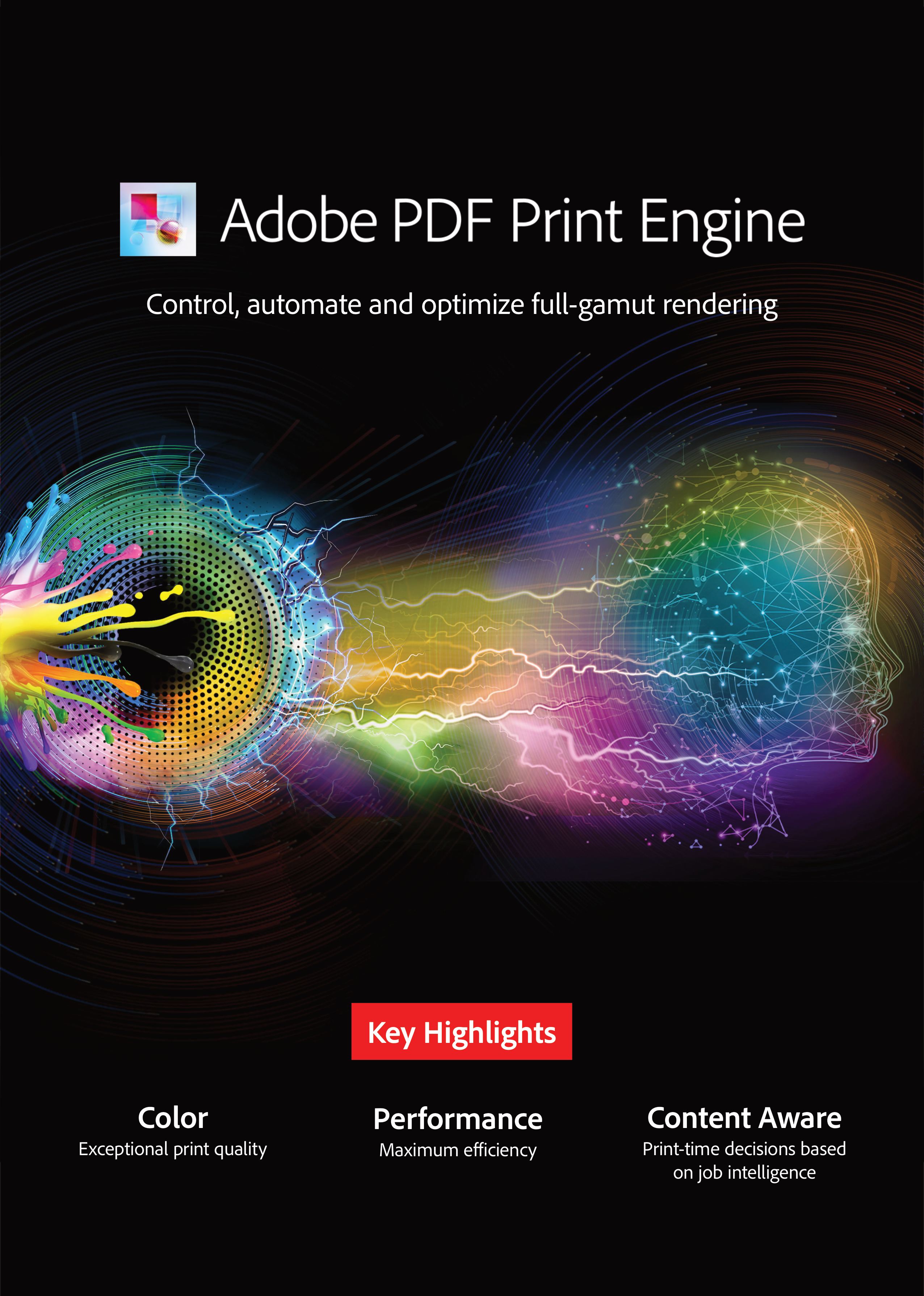 Adobe PDF Print Engine Brochure — page 1