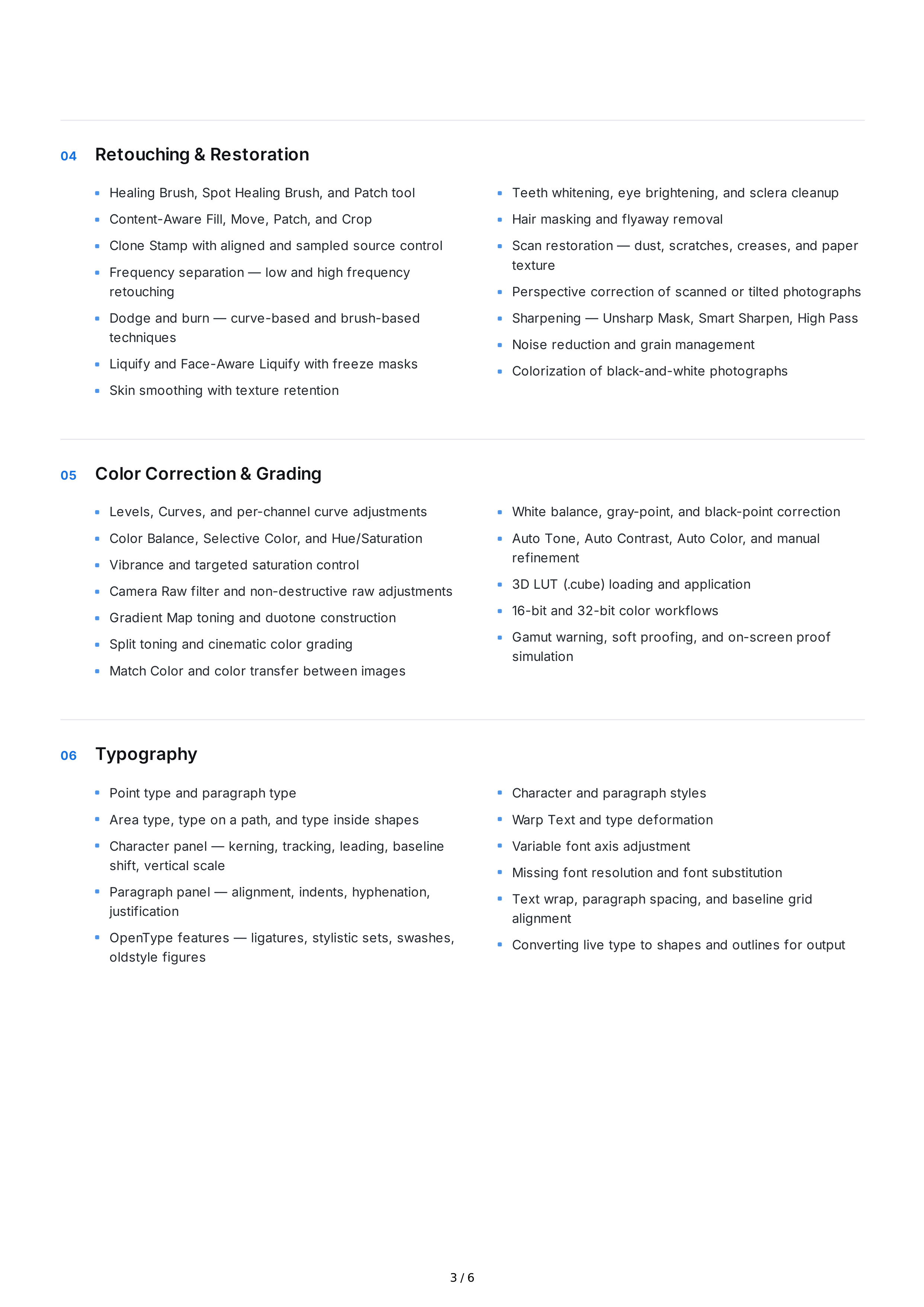 Adobe Photoshop Hard Skills — page 3