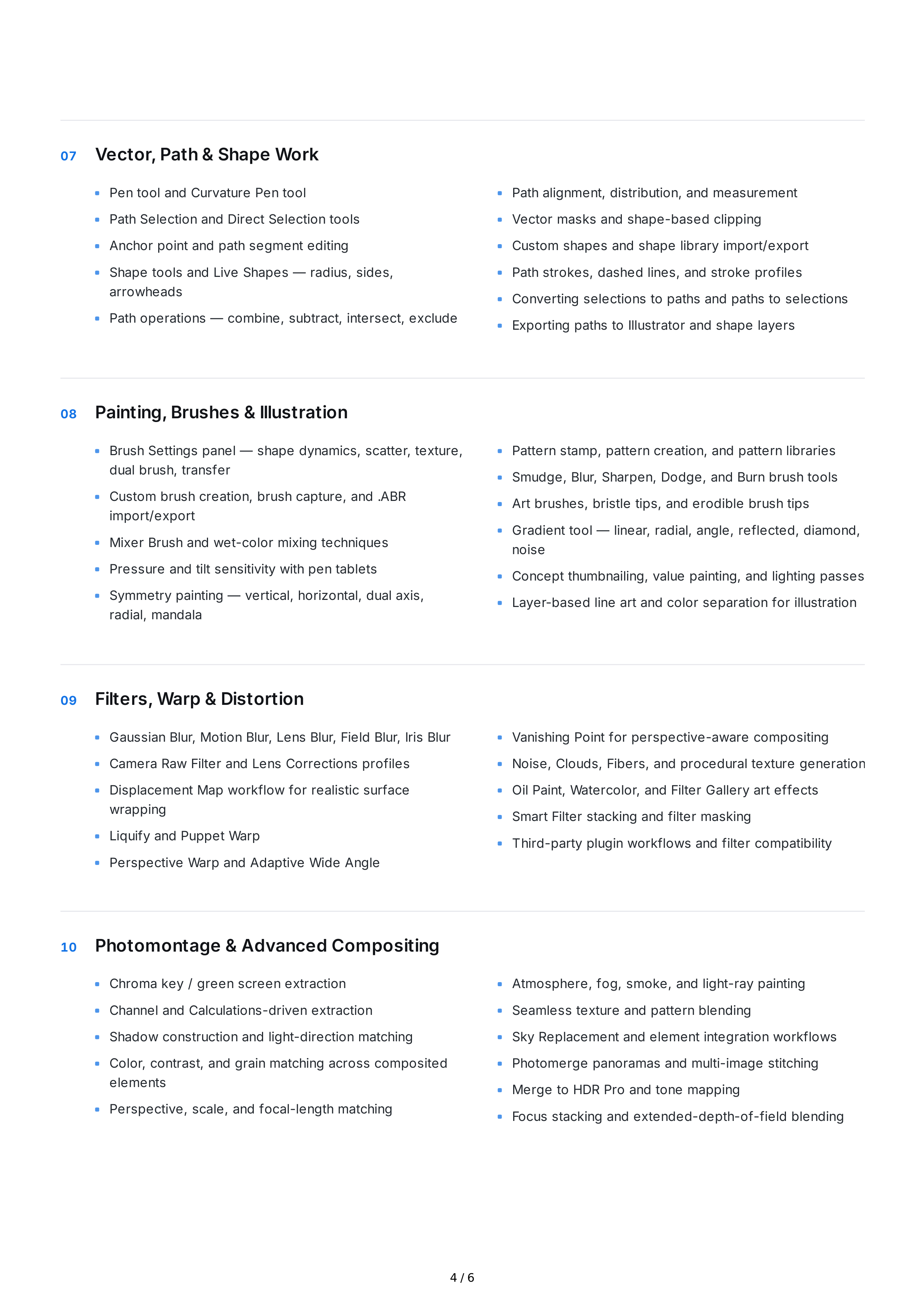 Adobe Photoshop Hard Skills — page 4