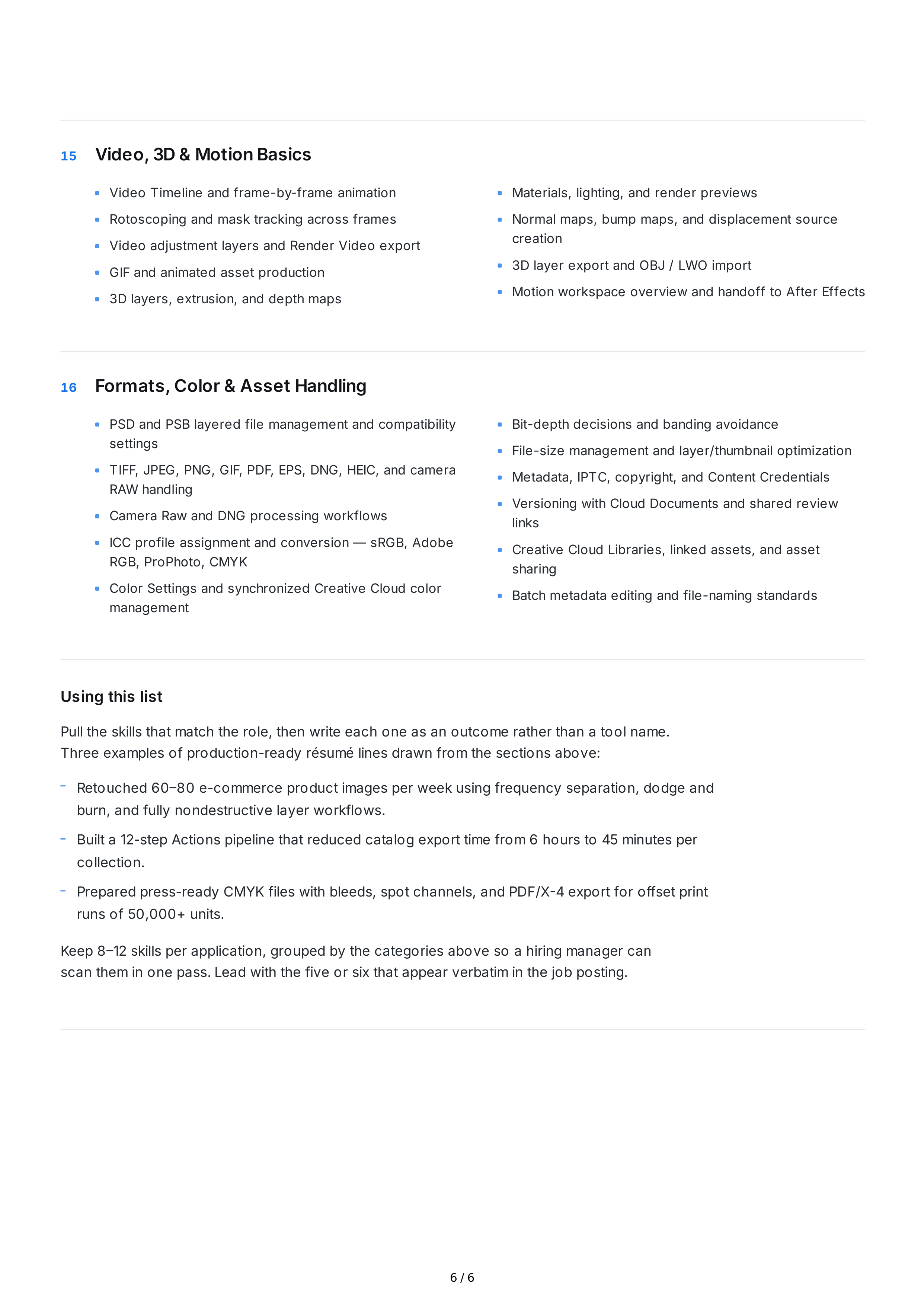 Adobe Photoshop Hard Skills — page 6