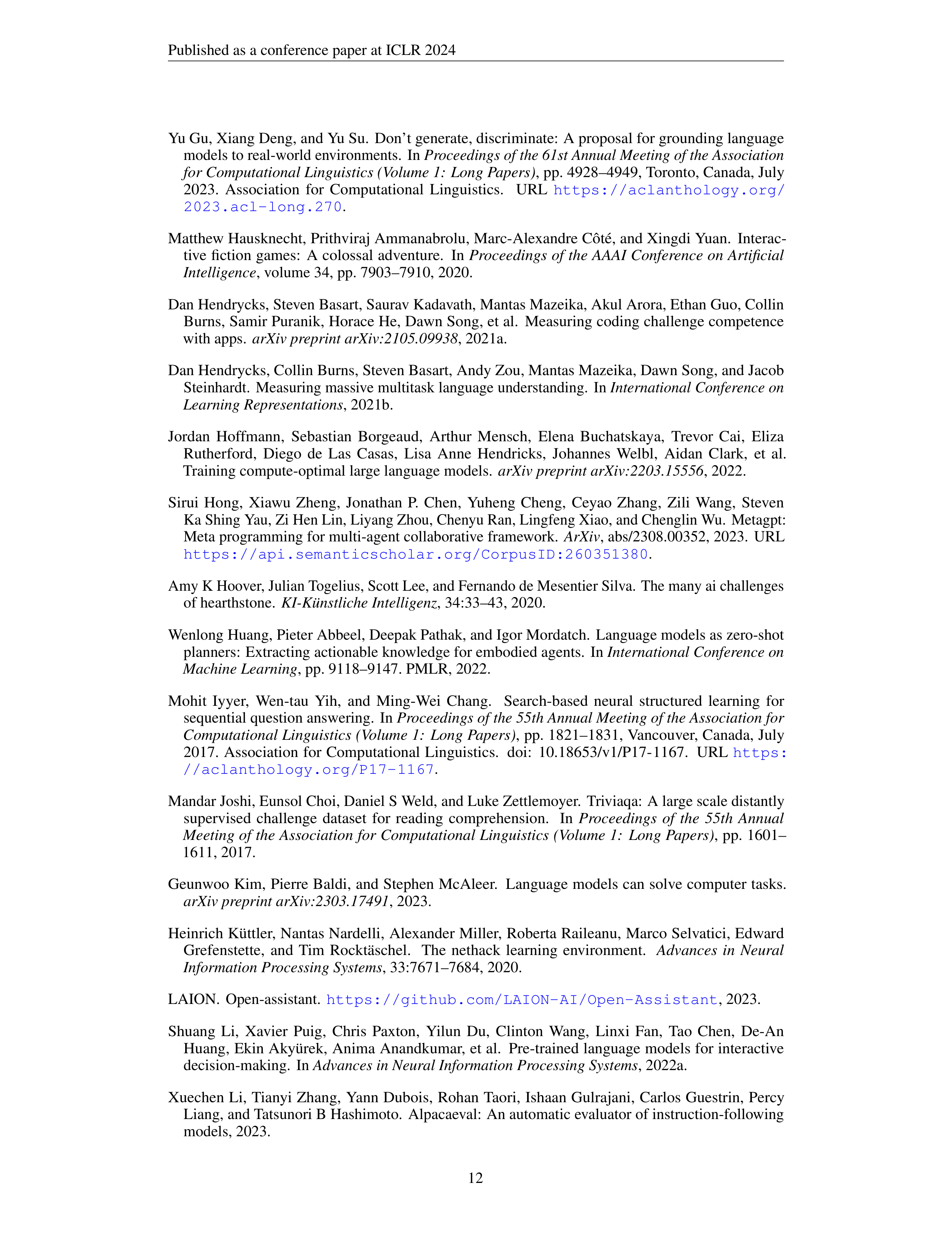 AgentBench AI Agent For AI Agent Evaluation — page 12