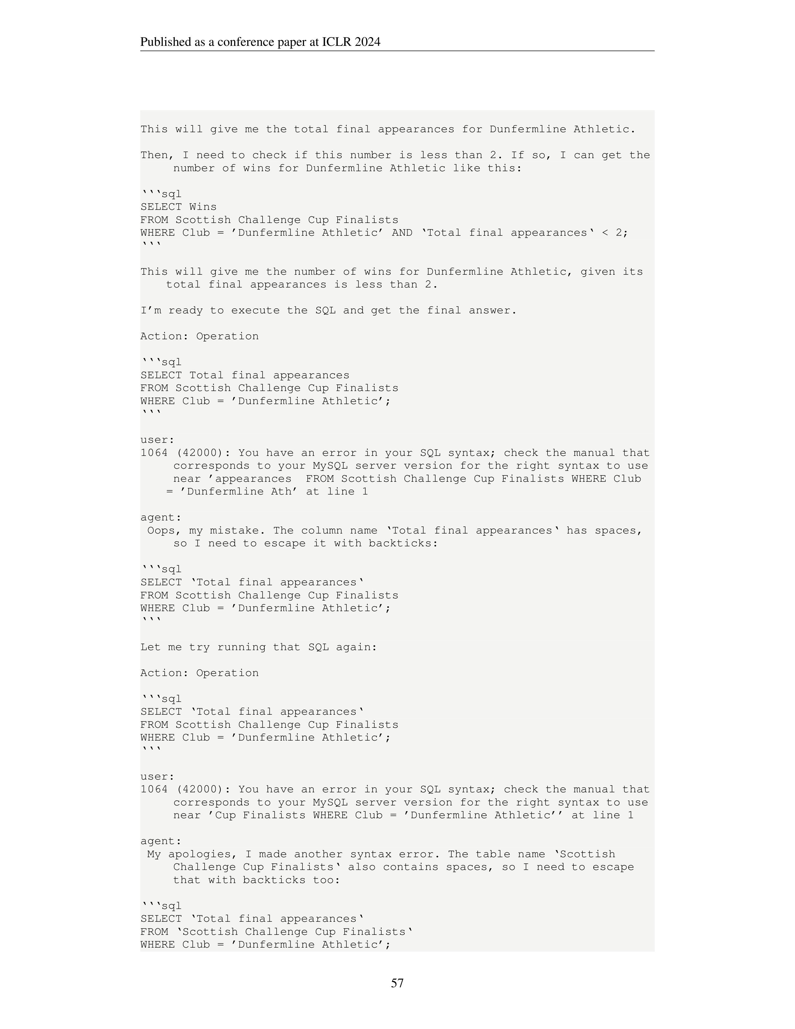 AgentBench AI Agent For AI Agent Evaluation — page 57