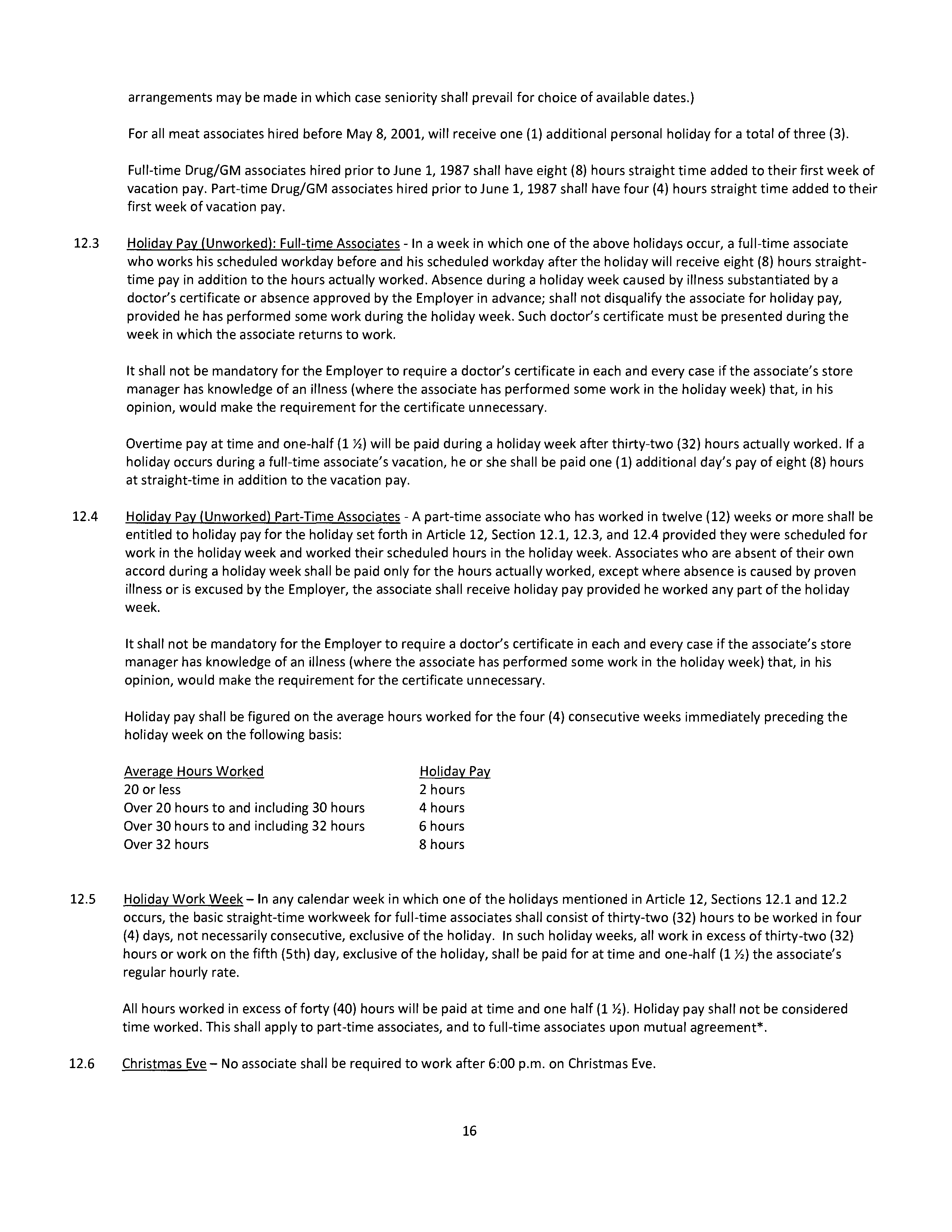 Agreement Between THE KROGER and DAYTON STORES — page 17
