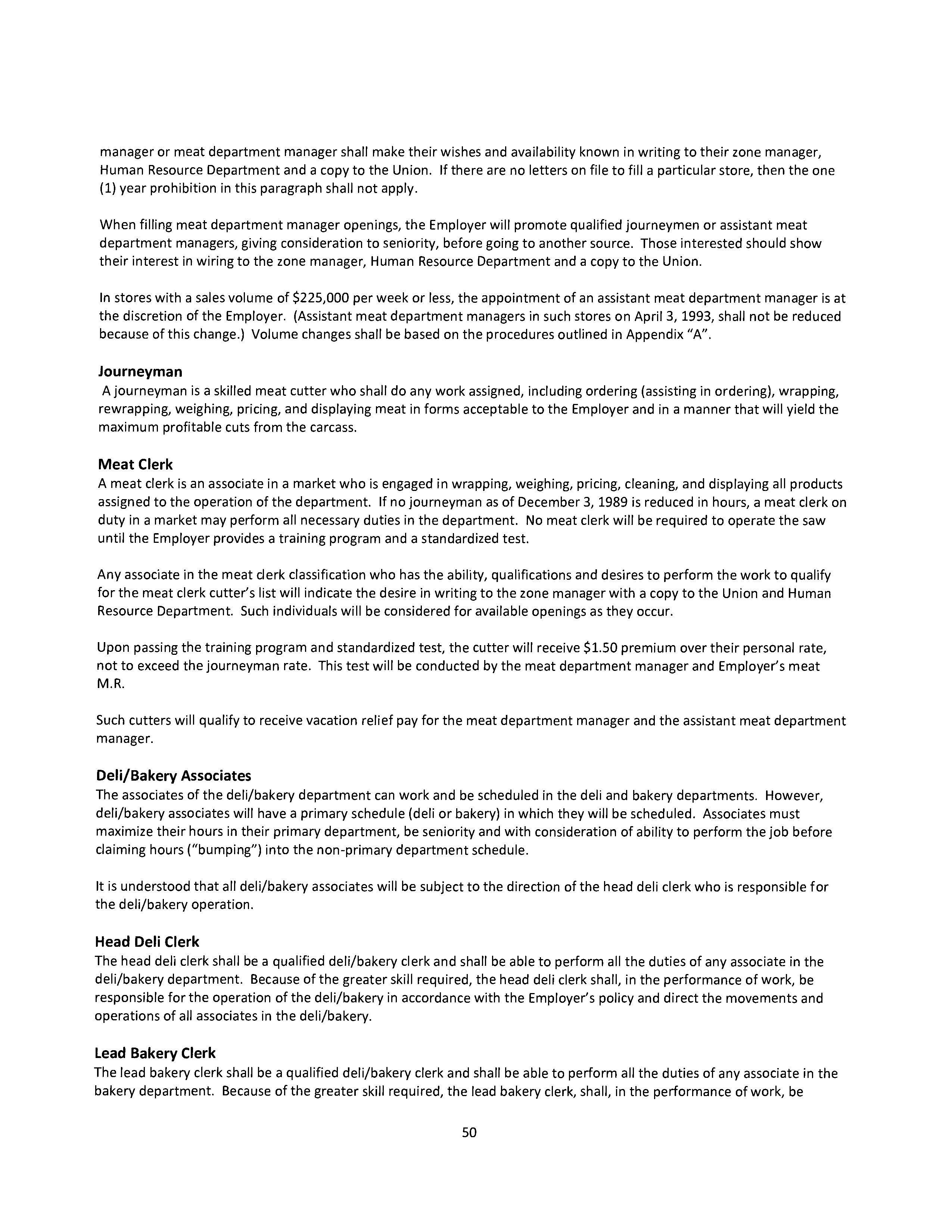 Agreement Between THE KROGER and DAYTON STORES — page 51