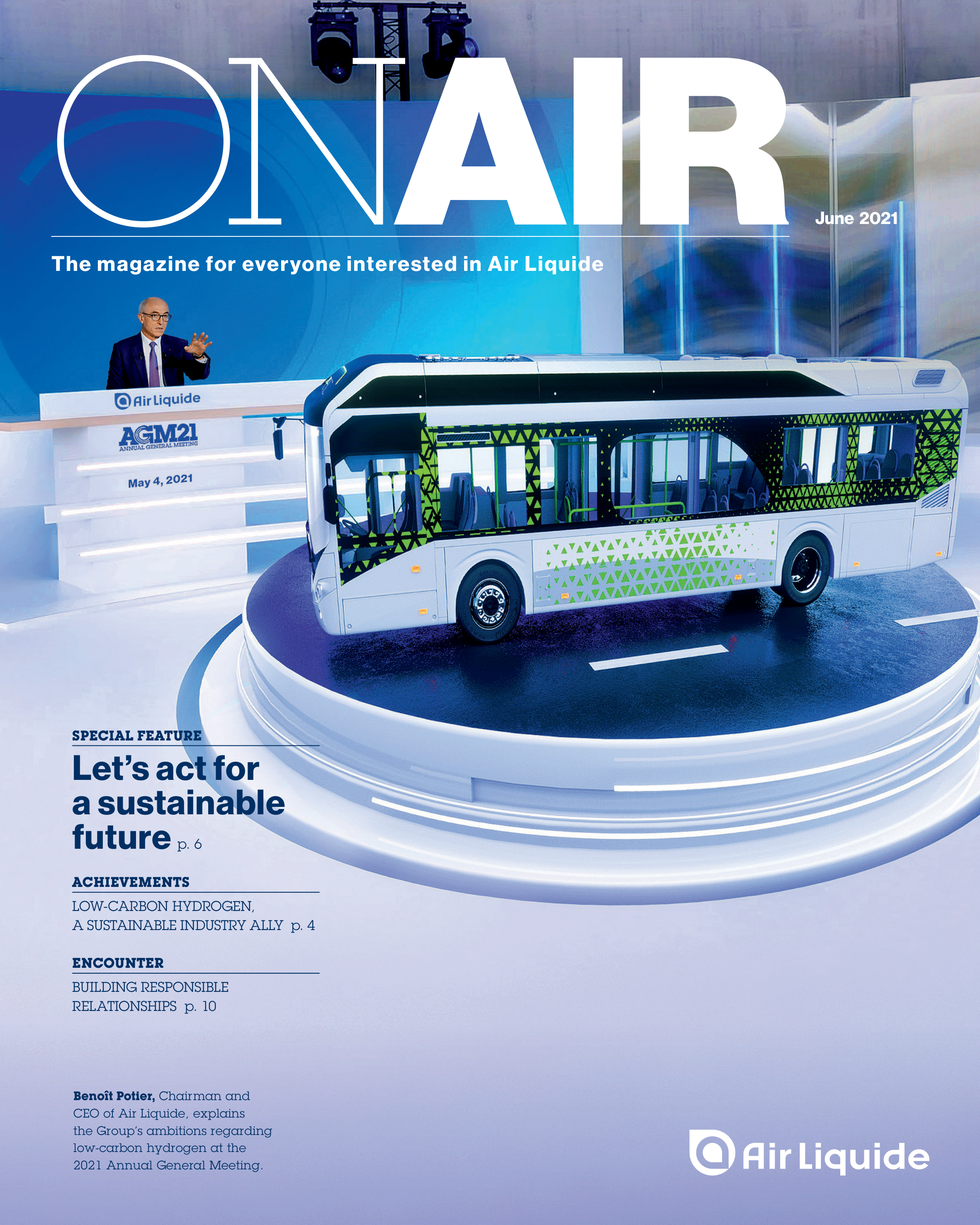 Air Liquide Sustainability Magazine — page 1
