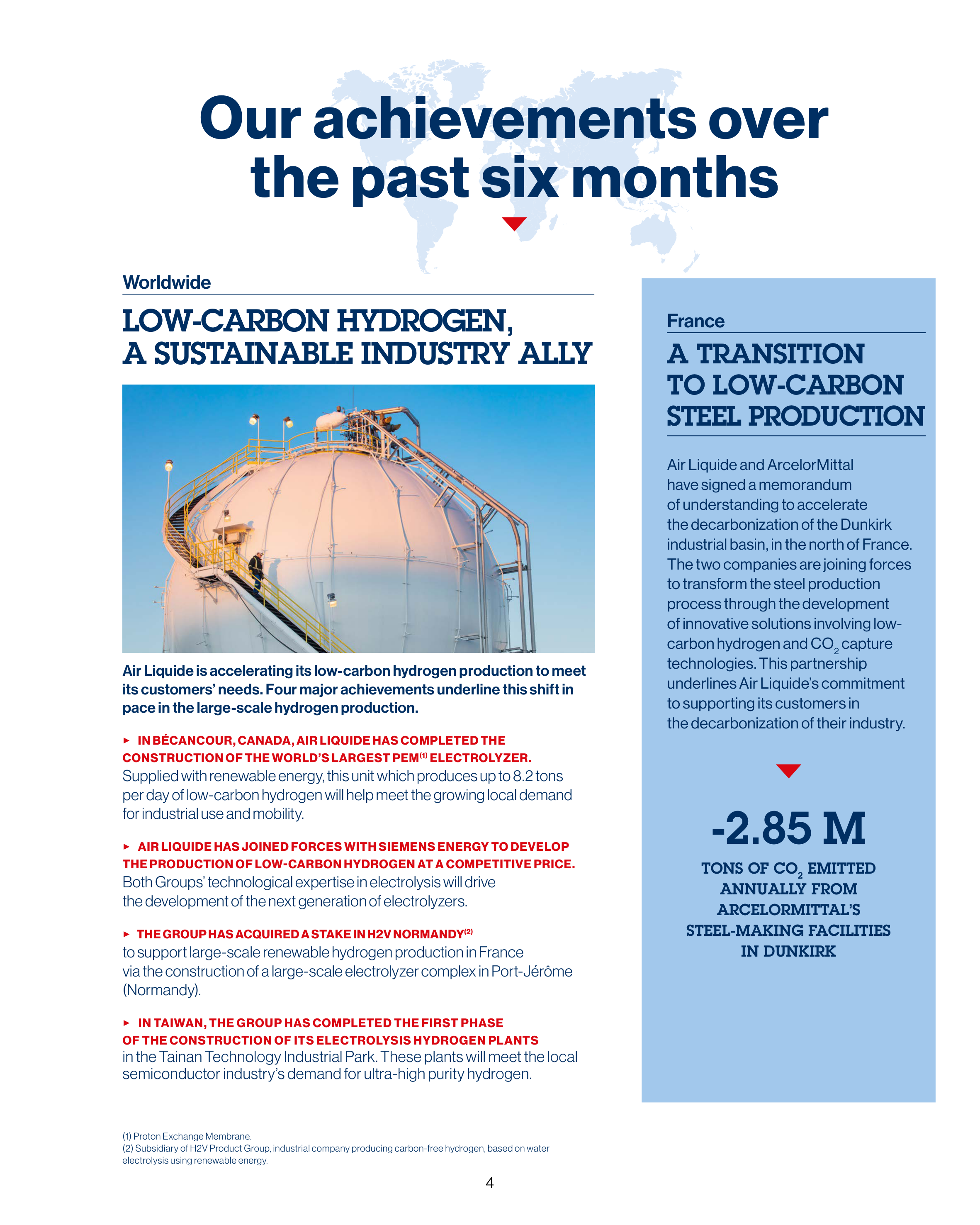 Air Liquide Sustainability Magazine — page 4