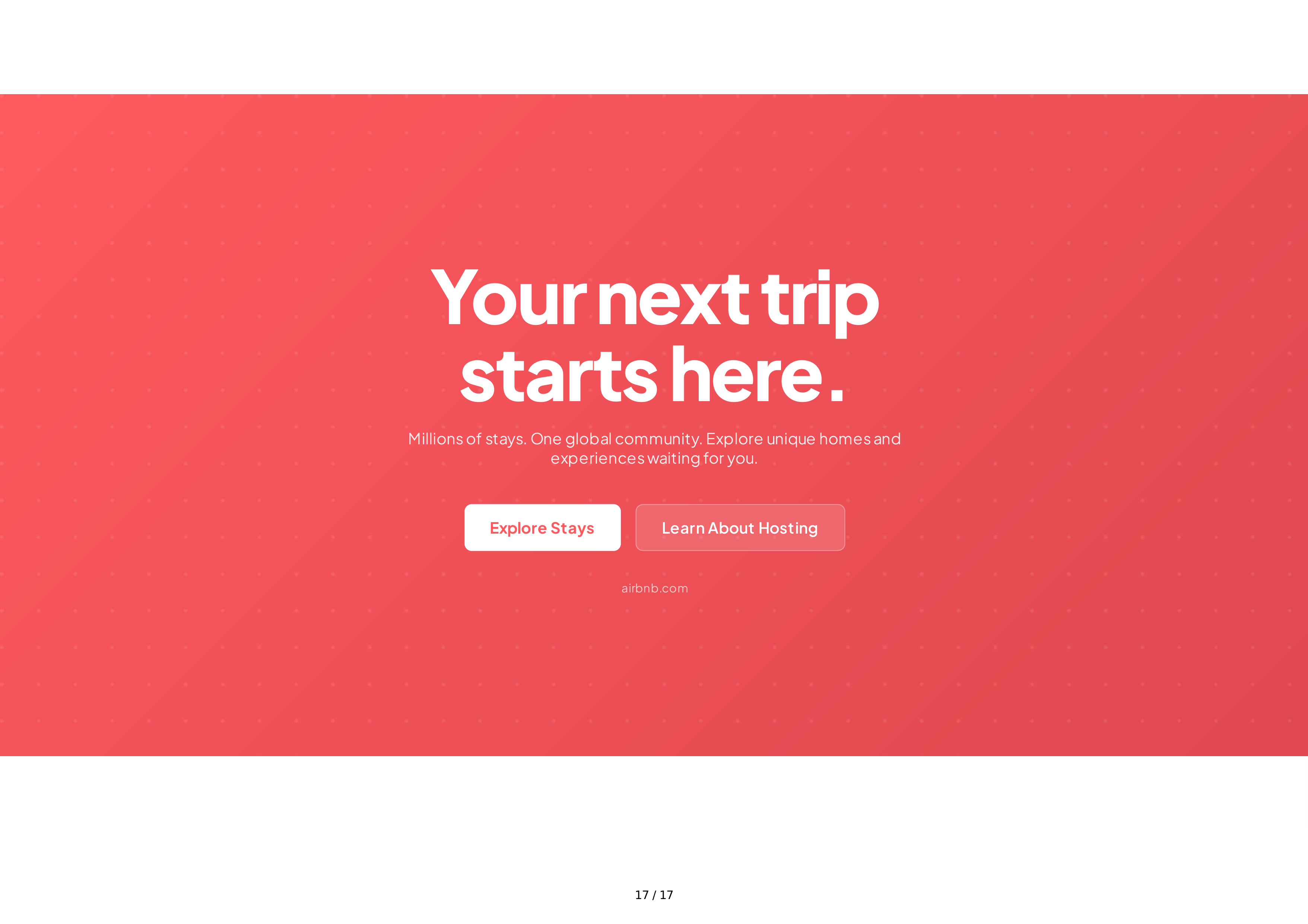 Airbnb Sales Pitch Presentation — page 17