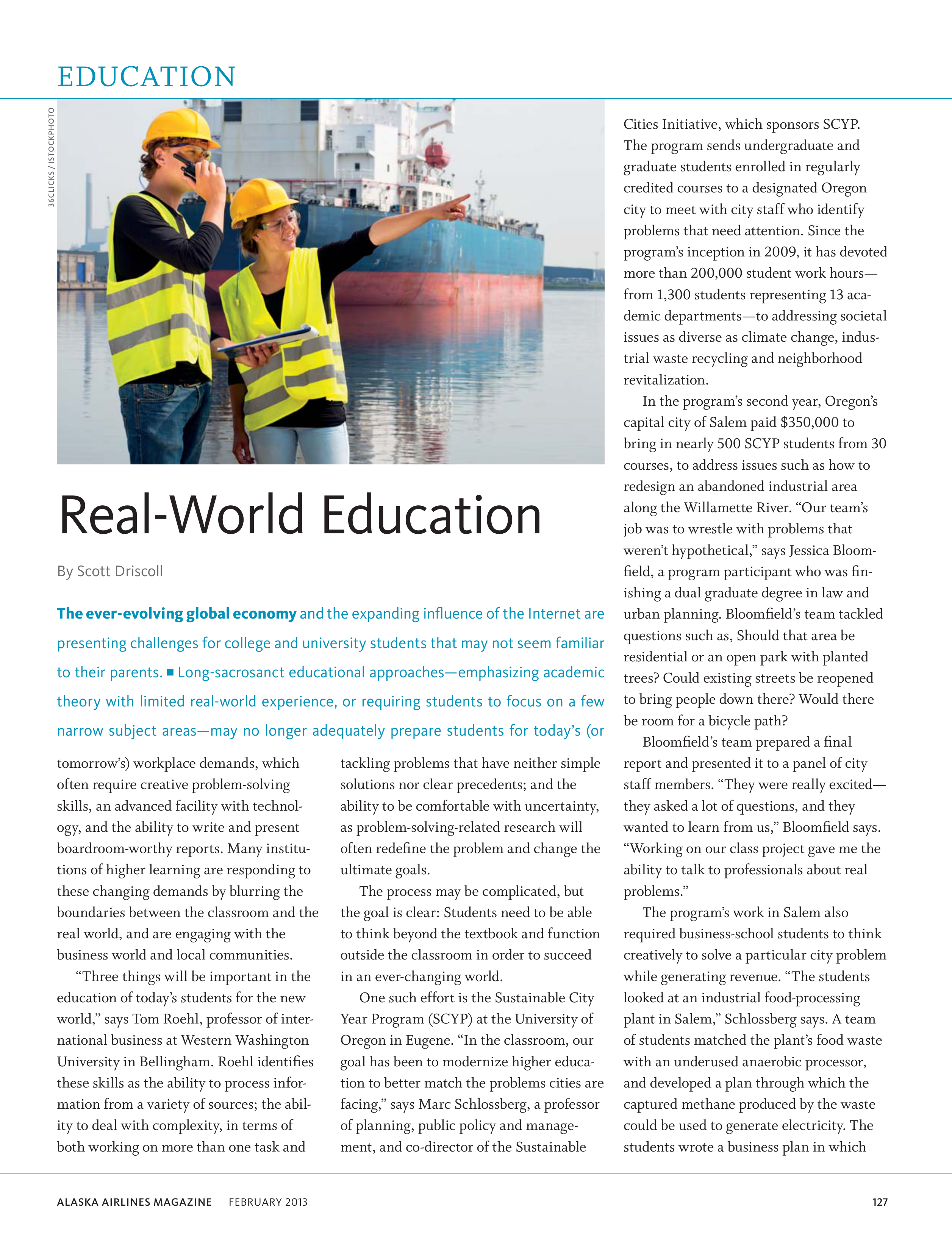 Alaska Airlines Magazine — page 2