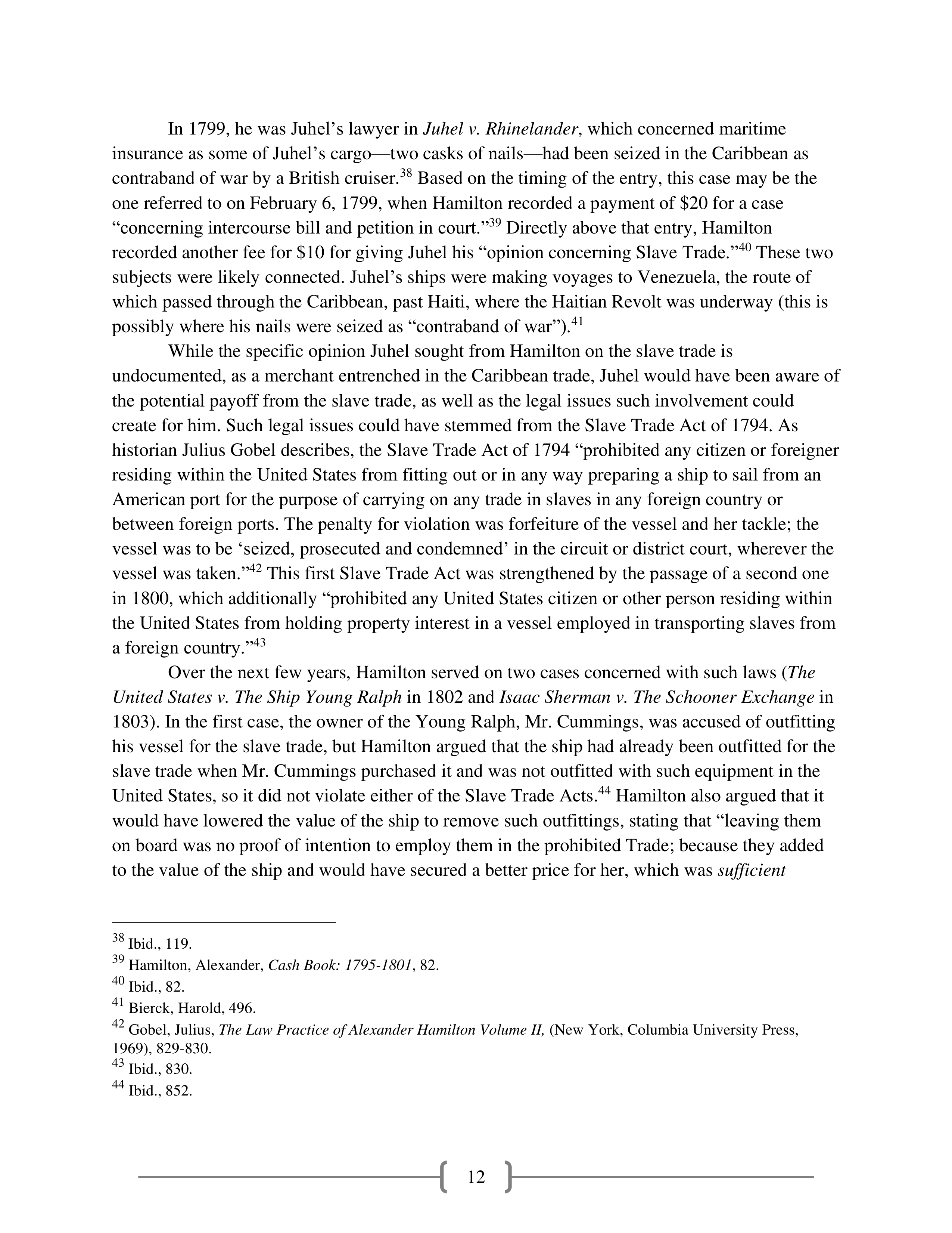 Alexander Hamilton and Slavery Historical Biography — page 13