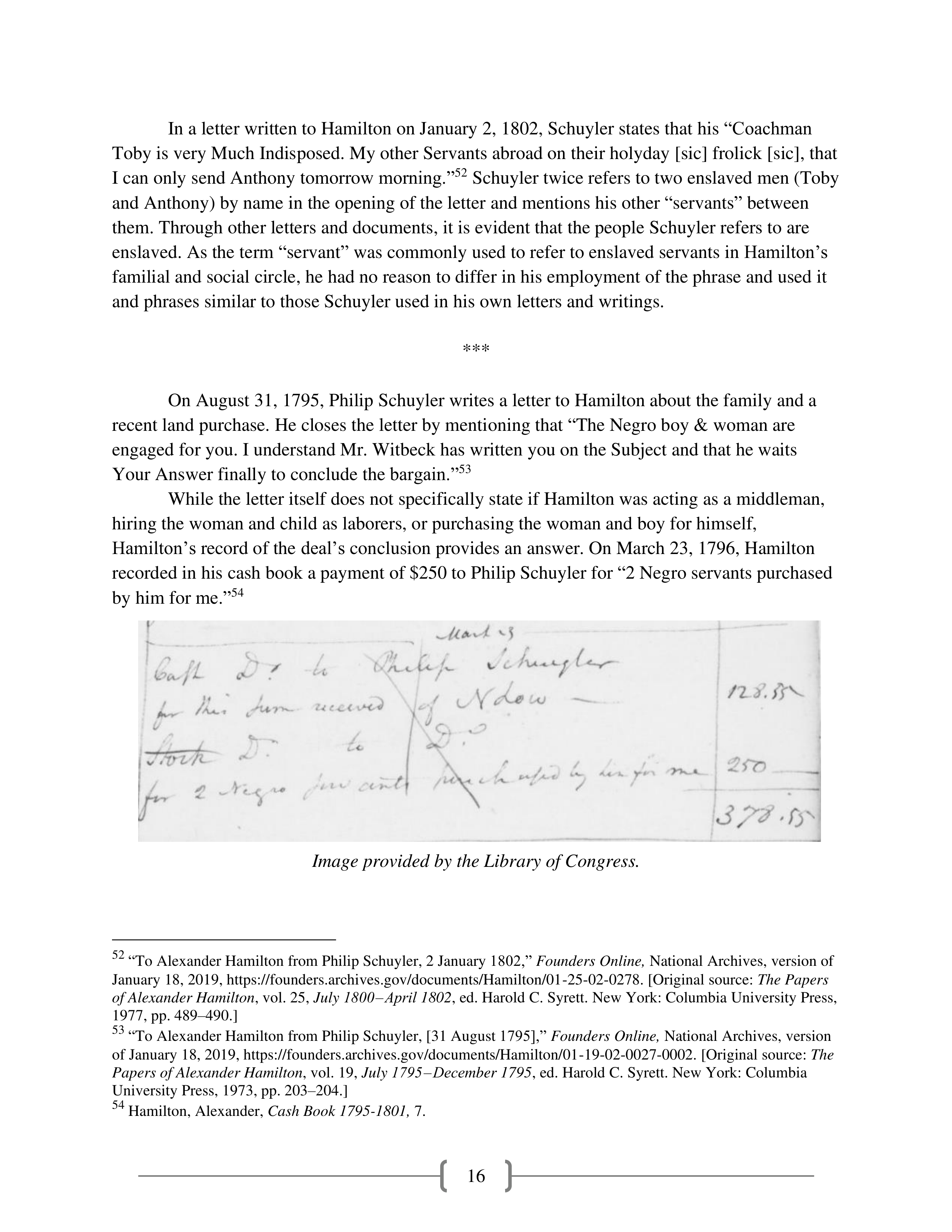 Alexander Hamilton and Slavery Historical Biography — page 17