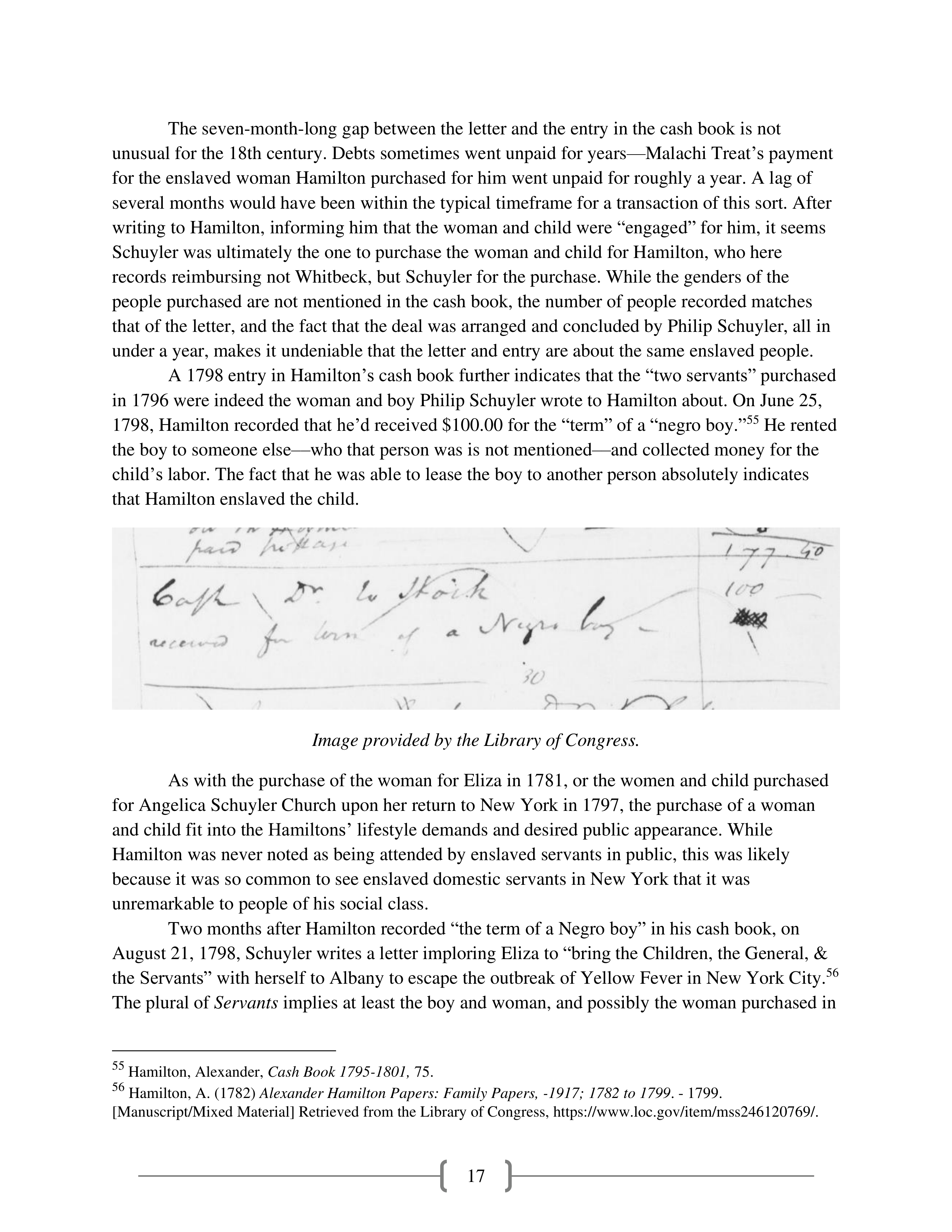 Alexander Hamilton and Slavery Historical Biography — page 18