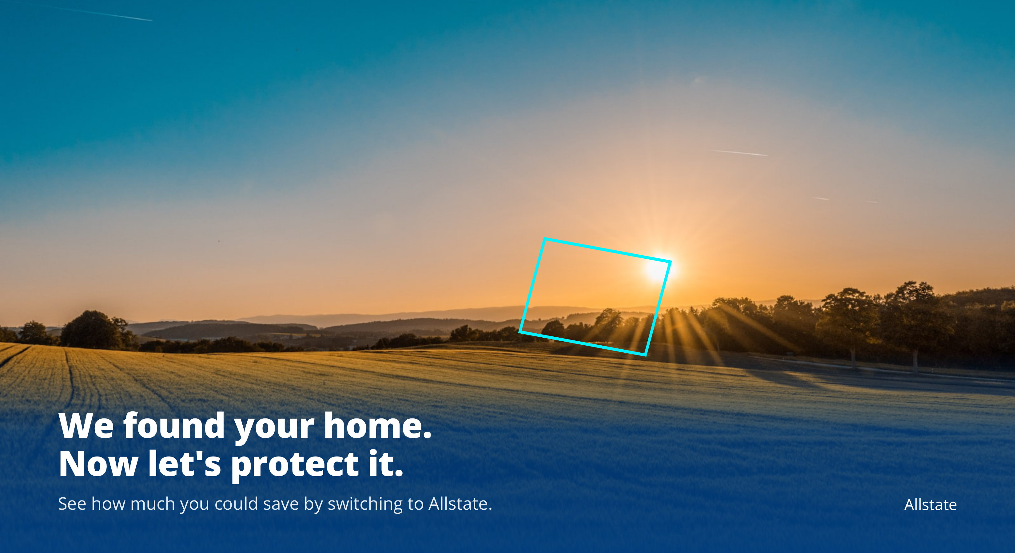 Allstate Google Maps Photo Variable Home Image Postcard — page 1