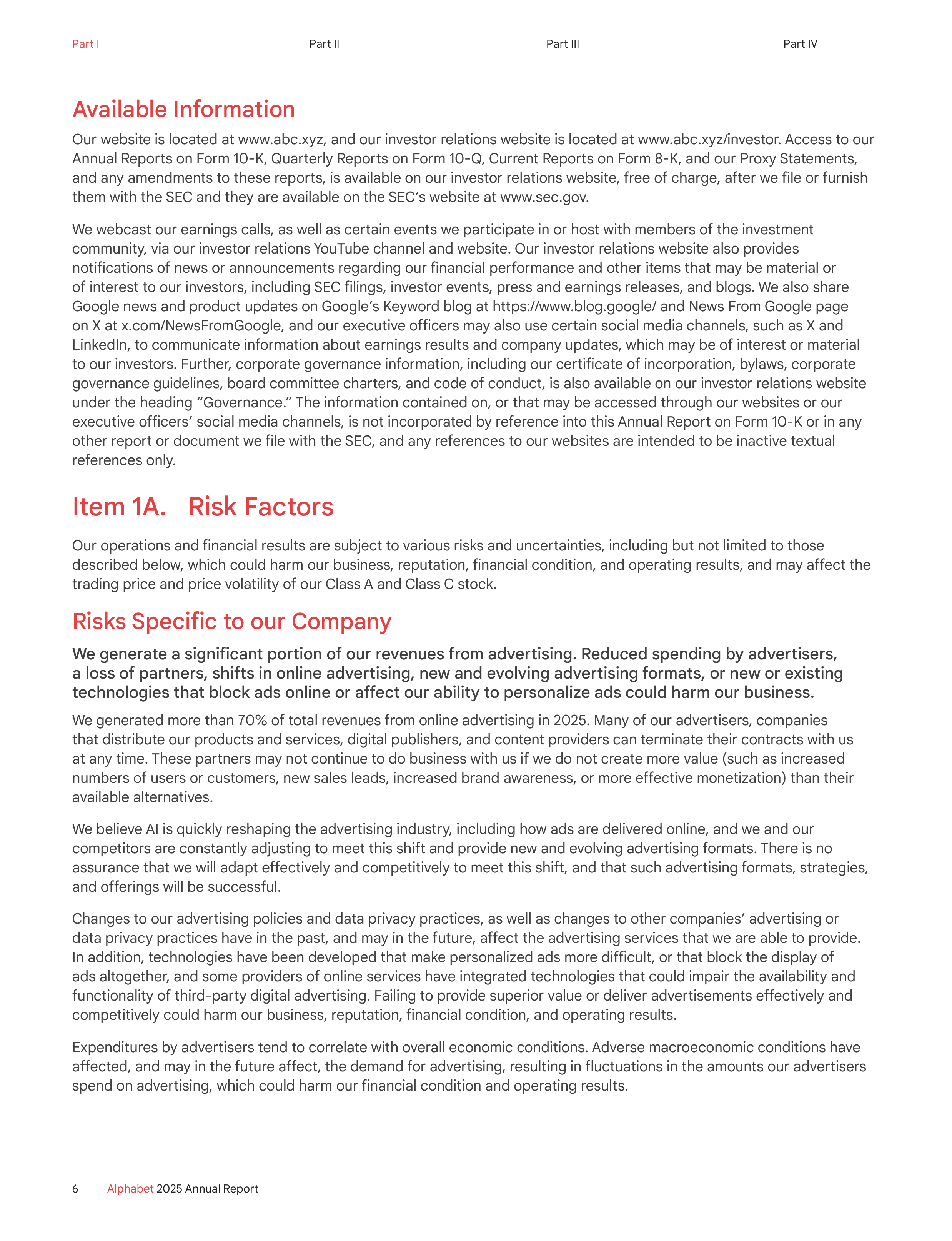 Alphabet Annual Report — page 14