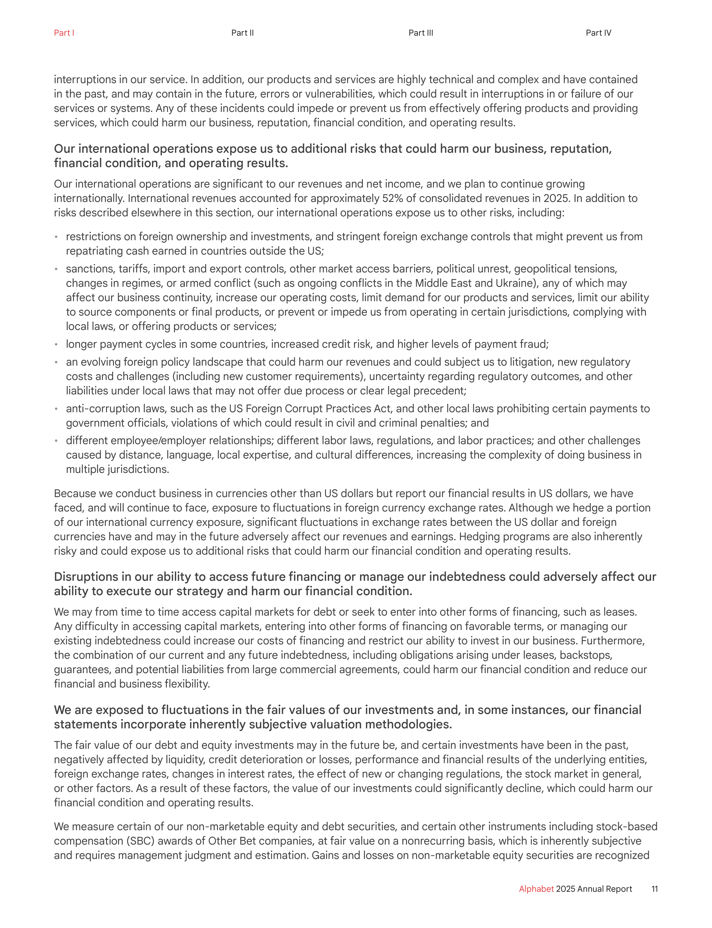Alphabet Annual Report — page 19