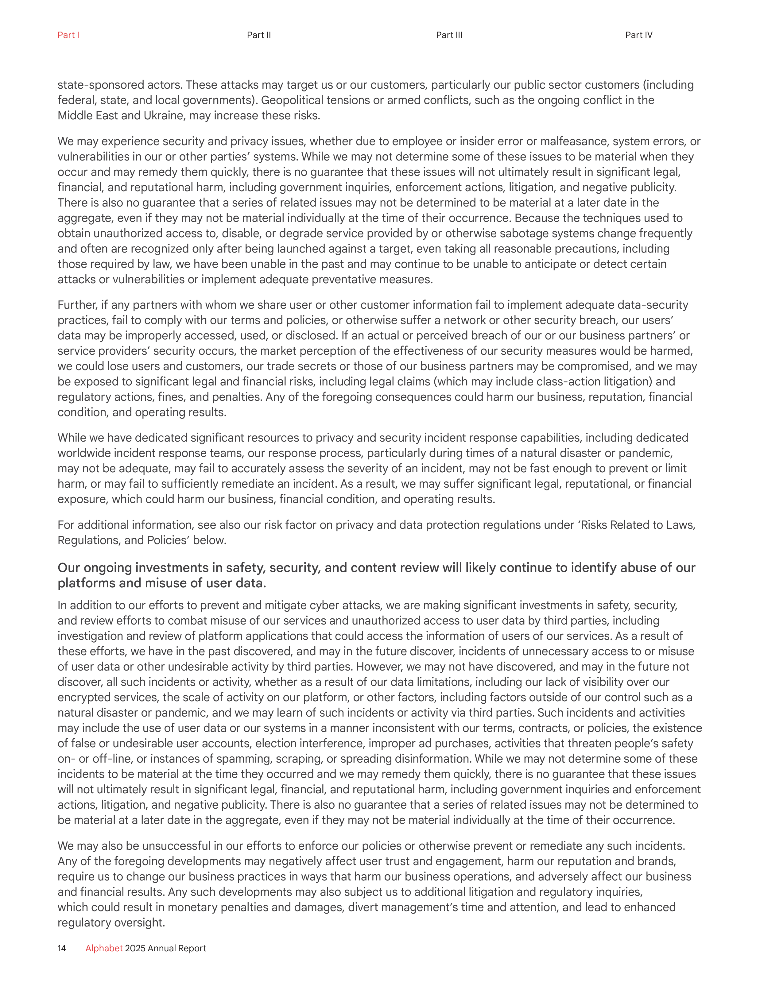 Alphabet Annual Report — page 22
