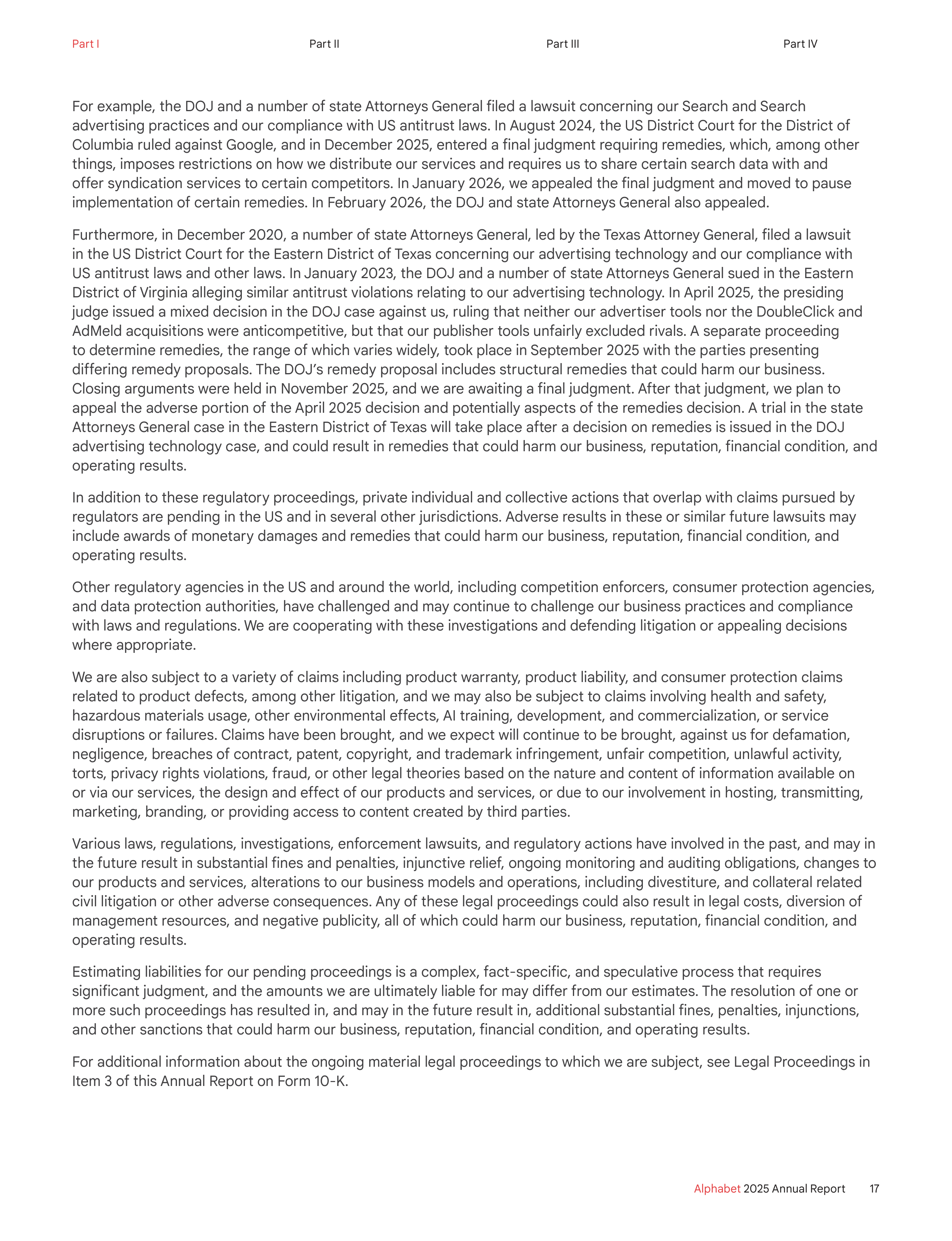Alphabet Annual Report — page 25