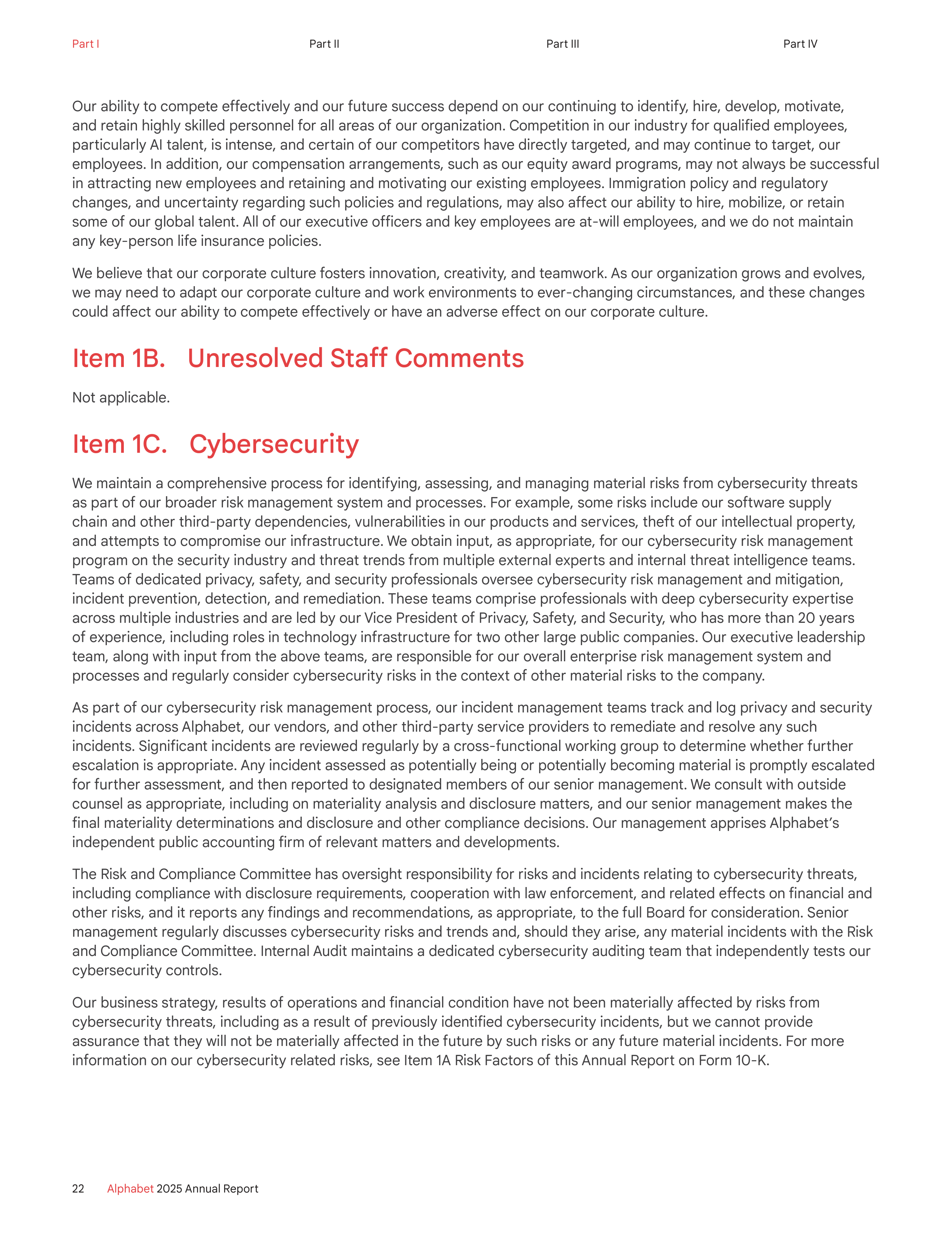 Alphabet Annual Report — page 30