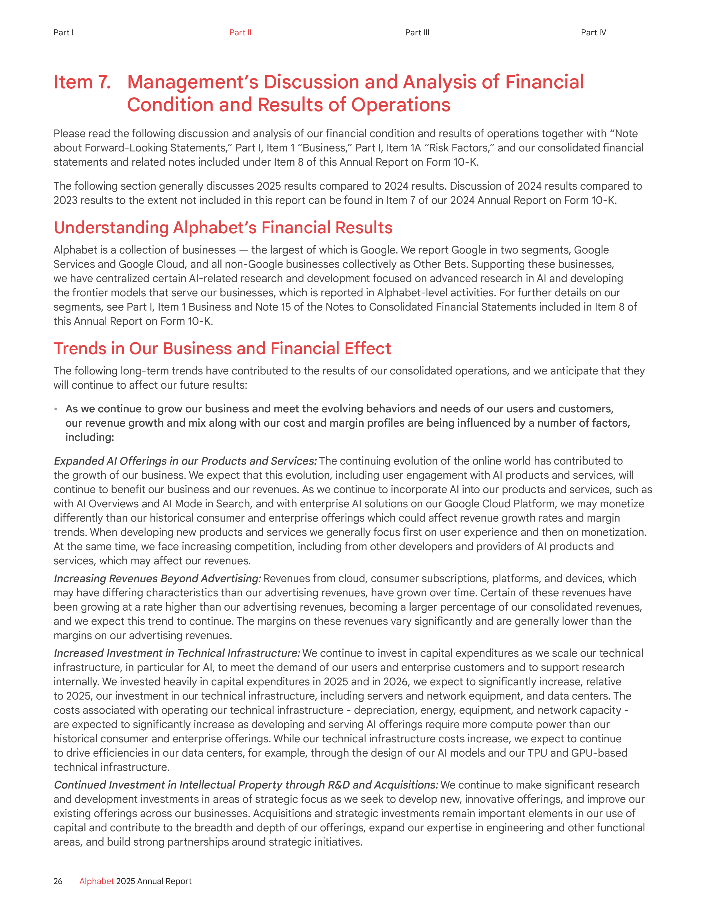 Alphabet Annual Report — page 34