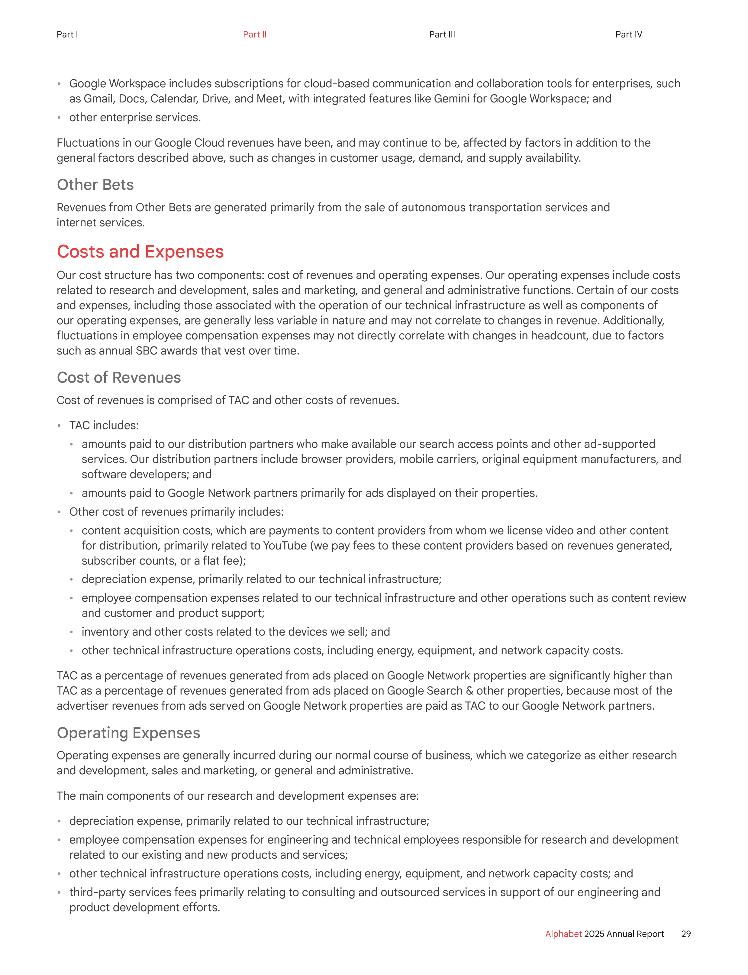 Alphabet Annual Report — page 37