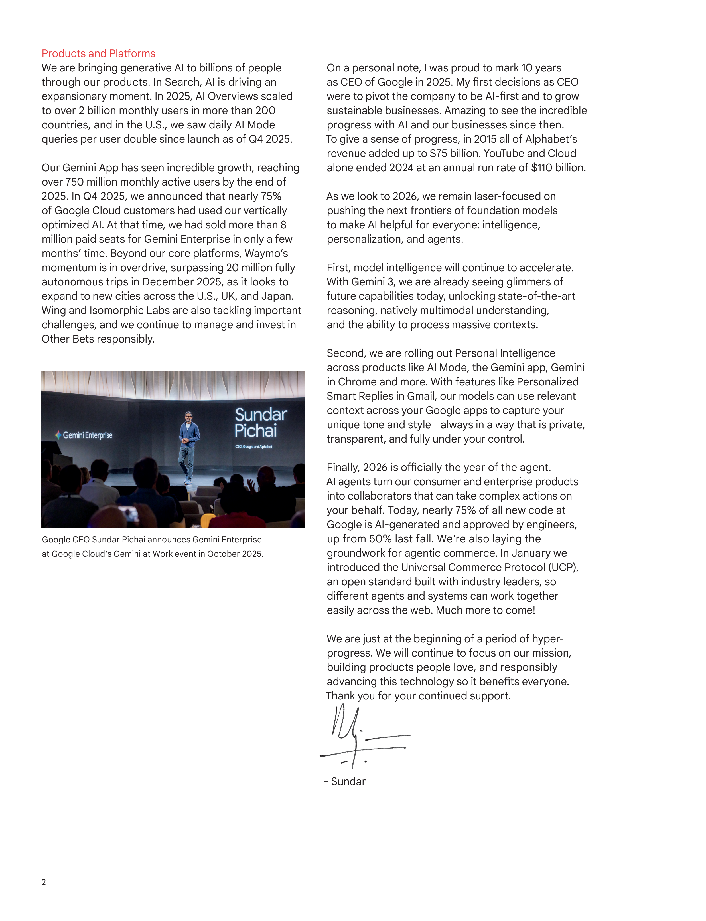 Alphabet Annual Report — page 4