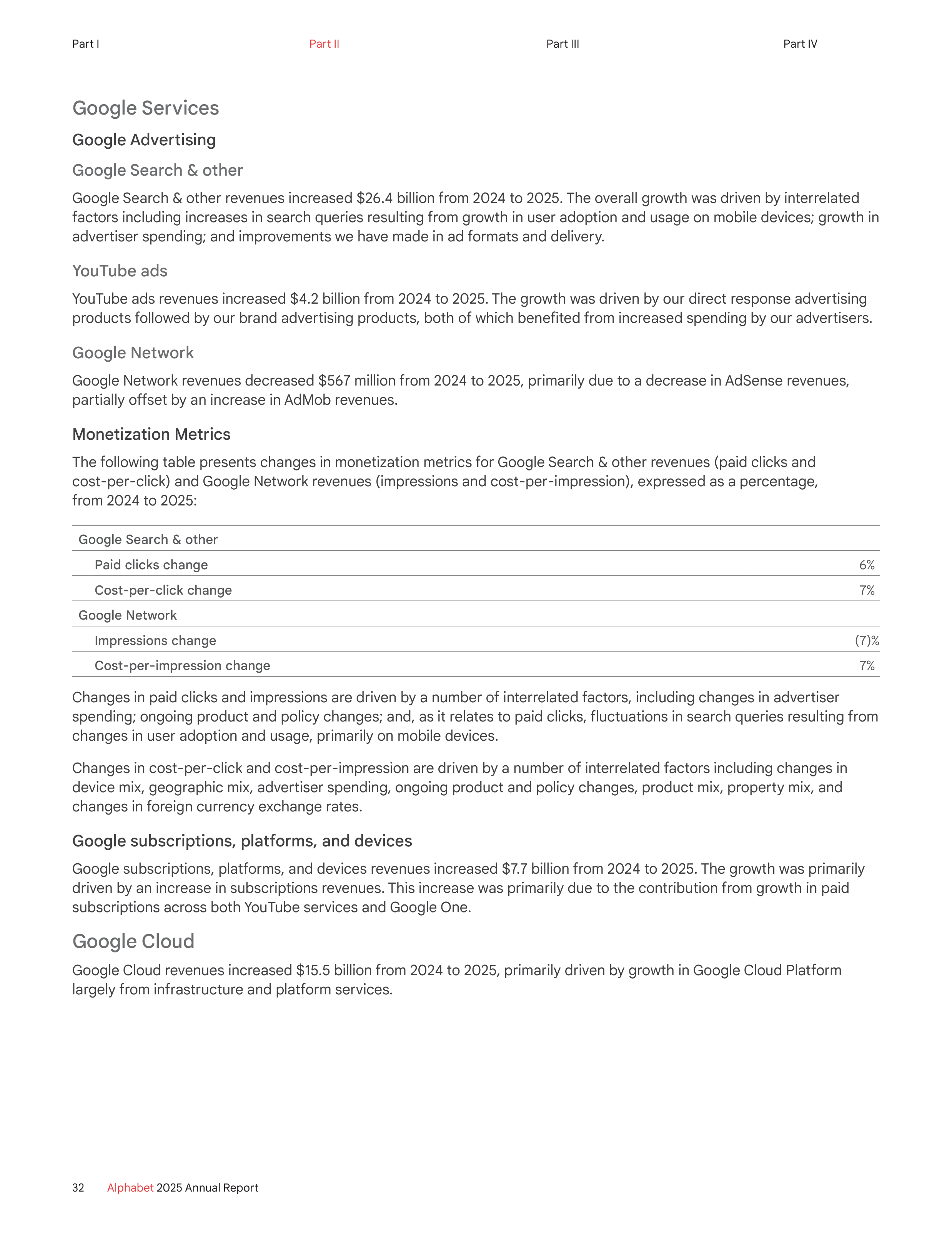 Alphabet Annual Report — page 40