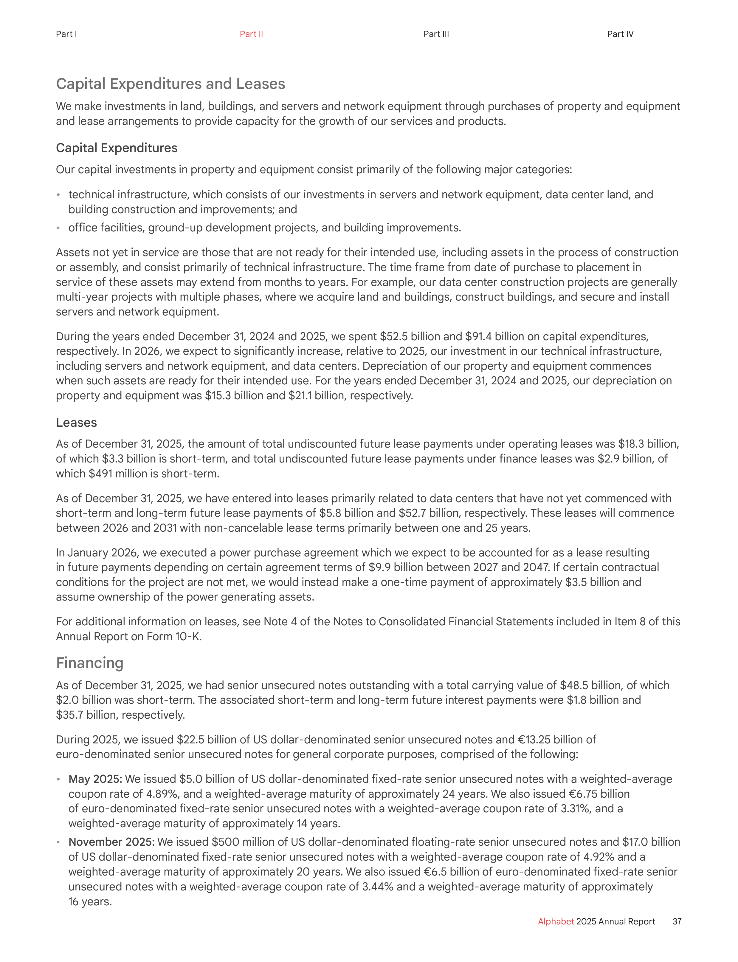 Alphabet Annual Report — page 45