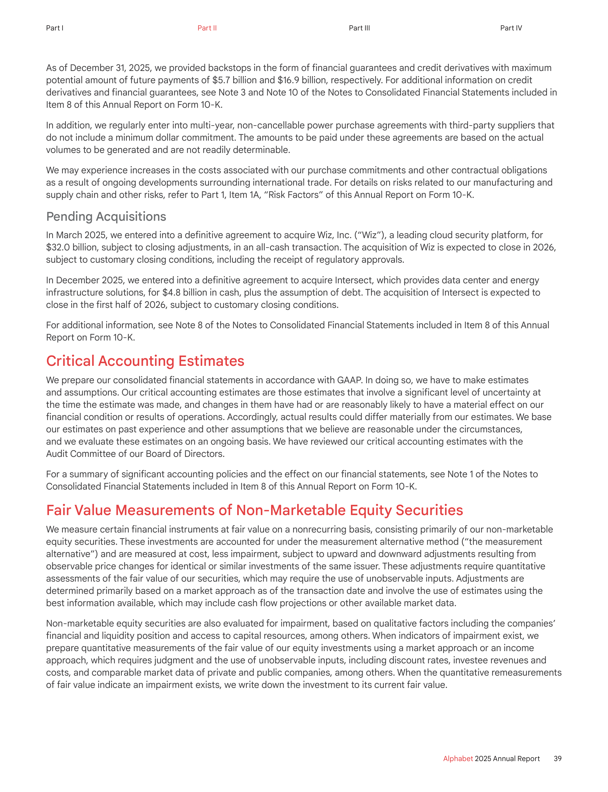 Alphabet Annual Report — page 47
