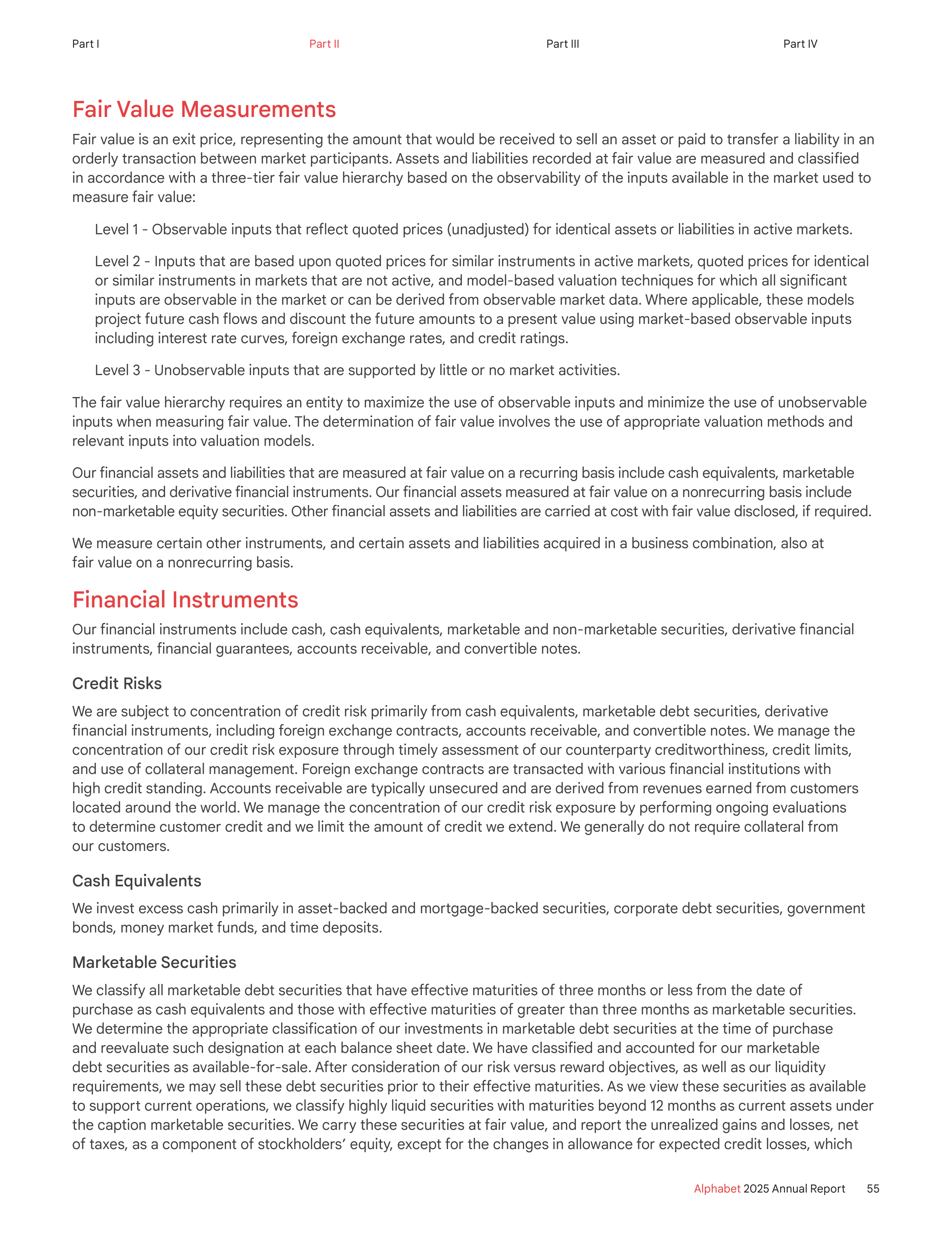 Alphabet Annual Report — page 63