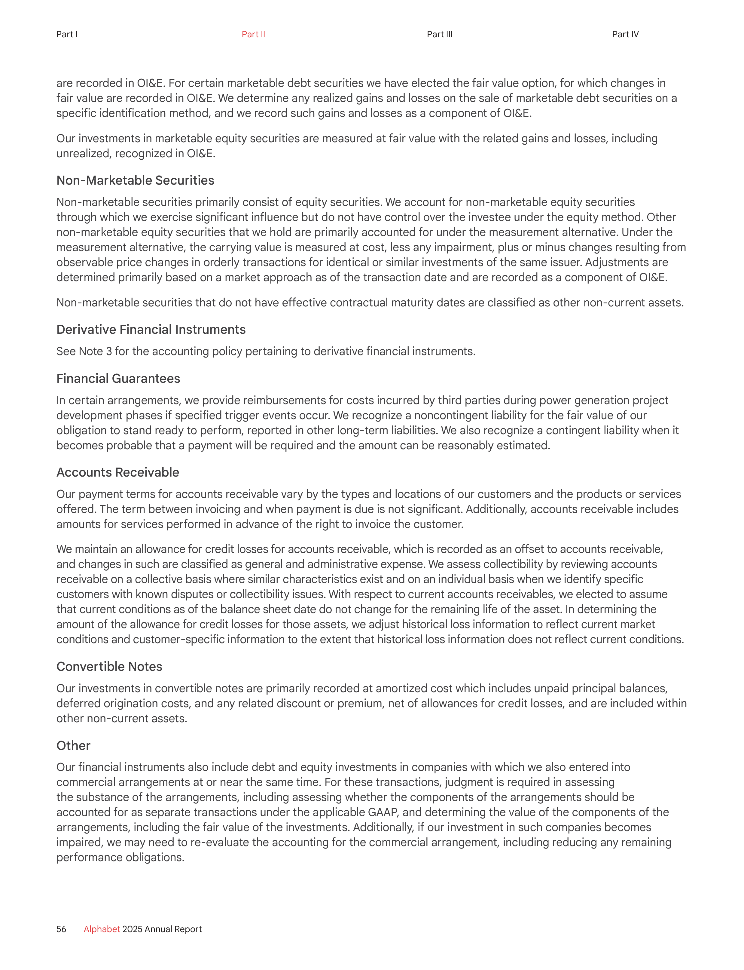 Alphabet Annual Report — page 64
